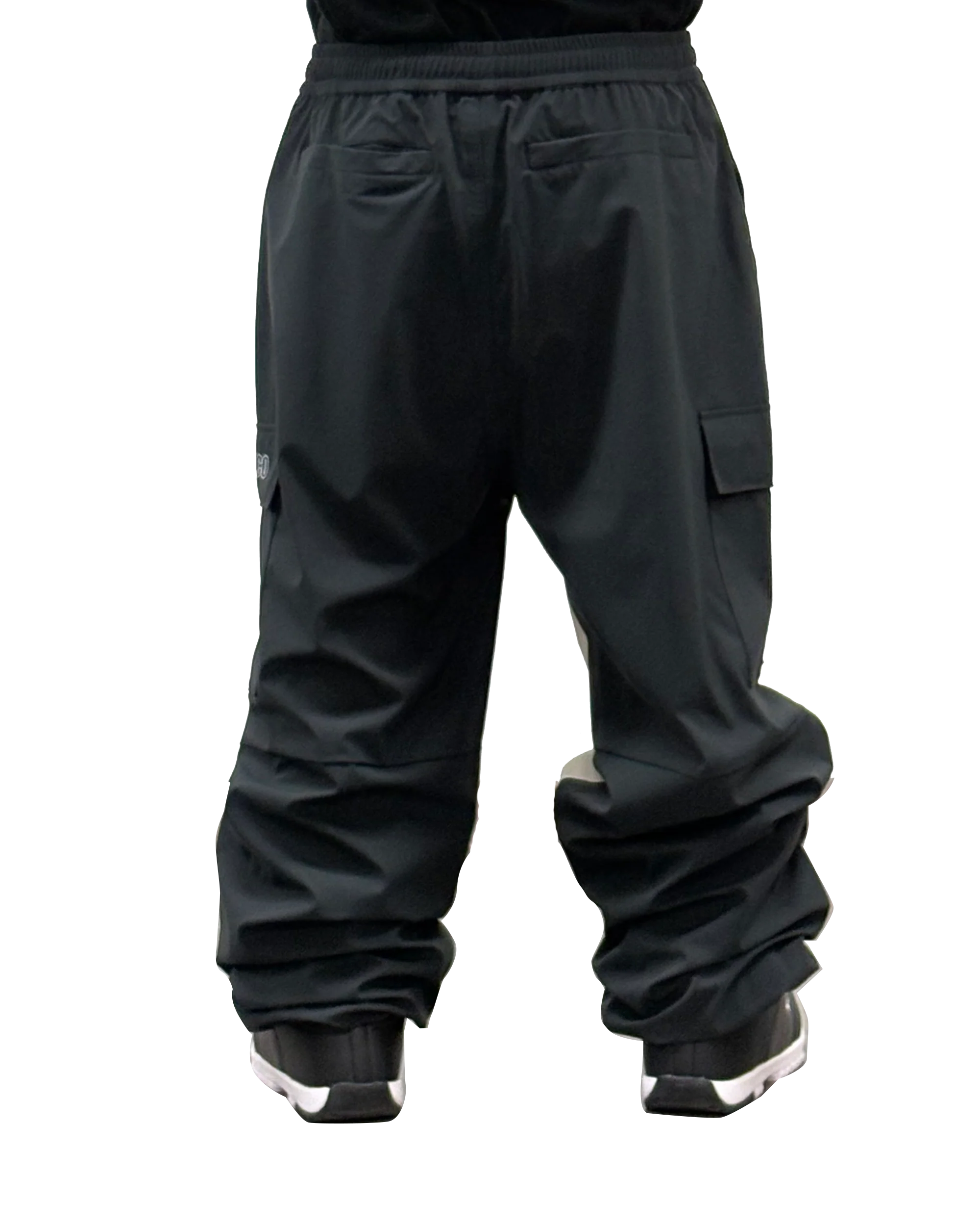 Mens Cargo Block Snow Pants - Image 2