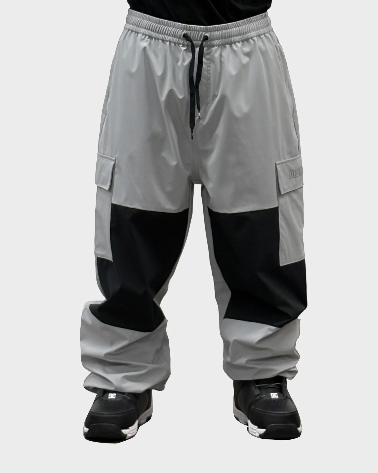 Mens Cargo Block Snow Pants