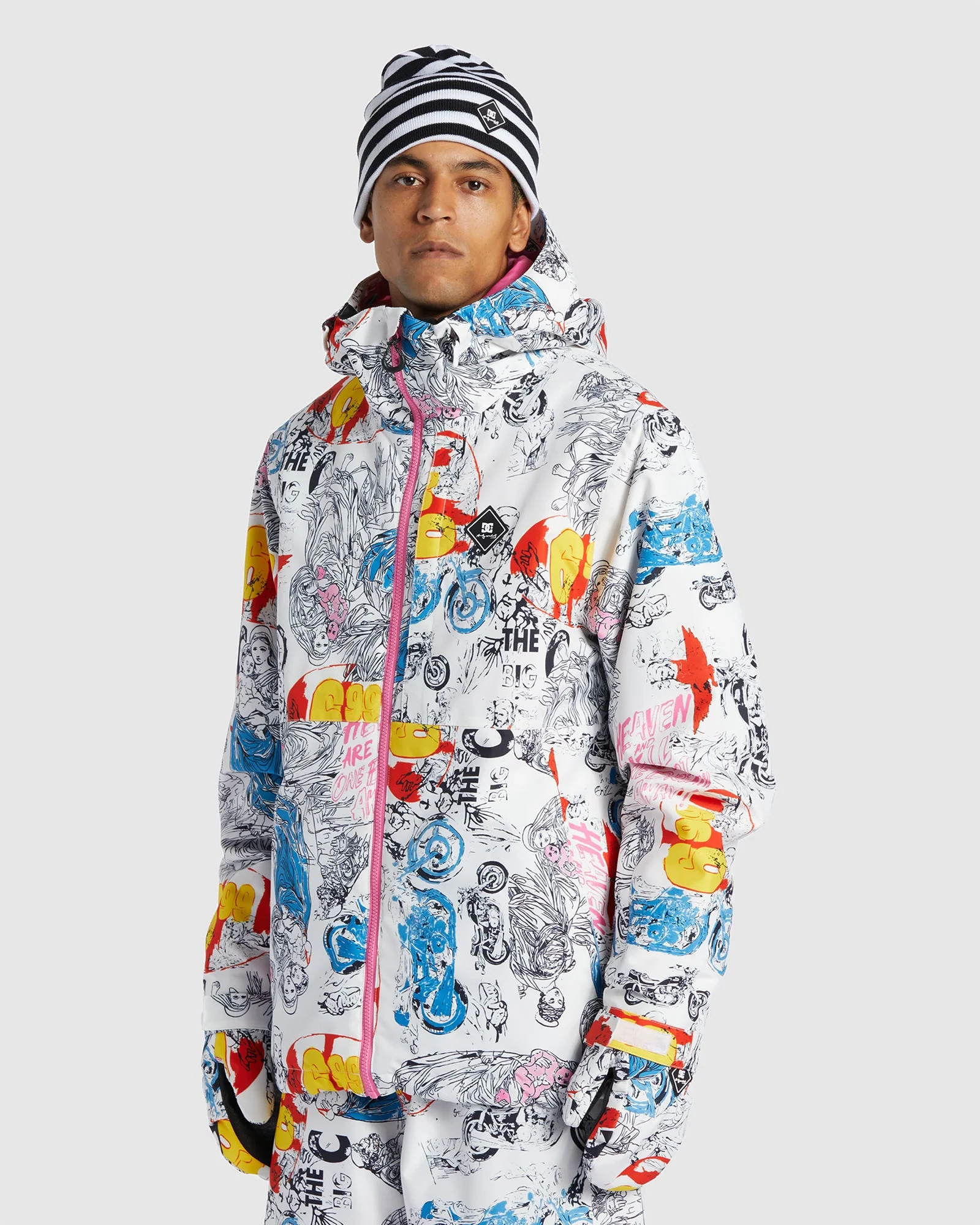 Mens Andy Warhol Basis Snow Jacket - Image 2