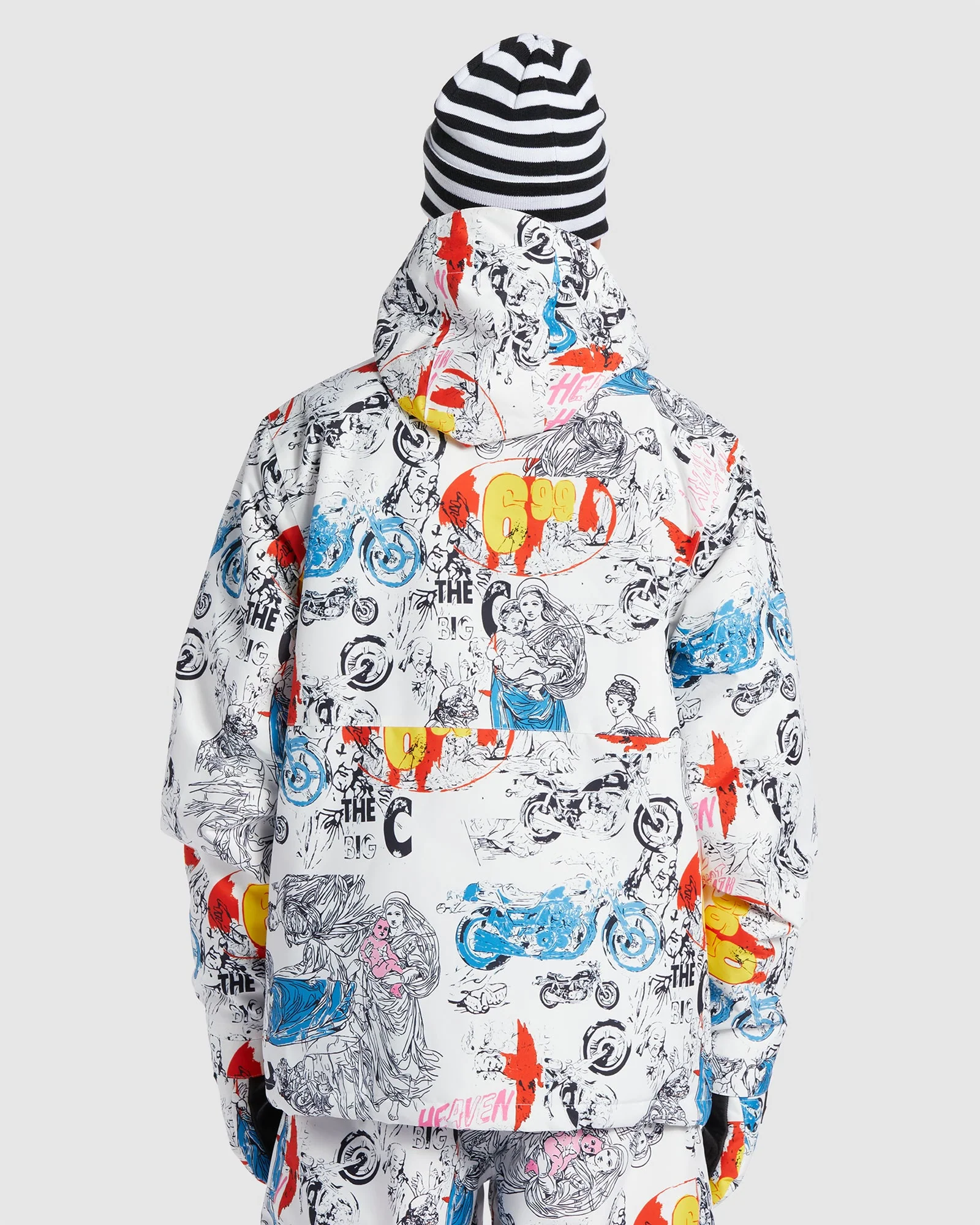 Mens Andy Warhol Basis Snow Jacket - Image 3