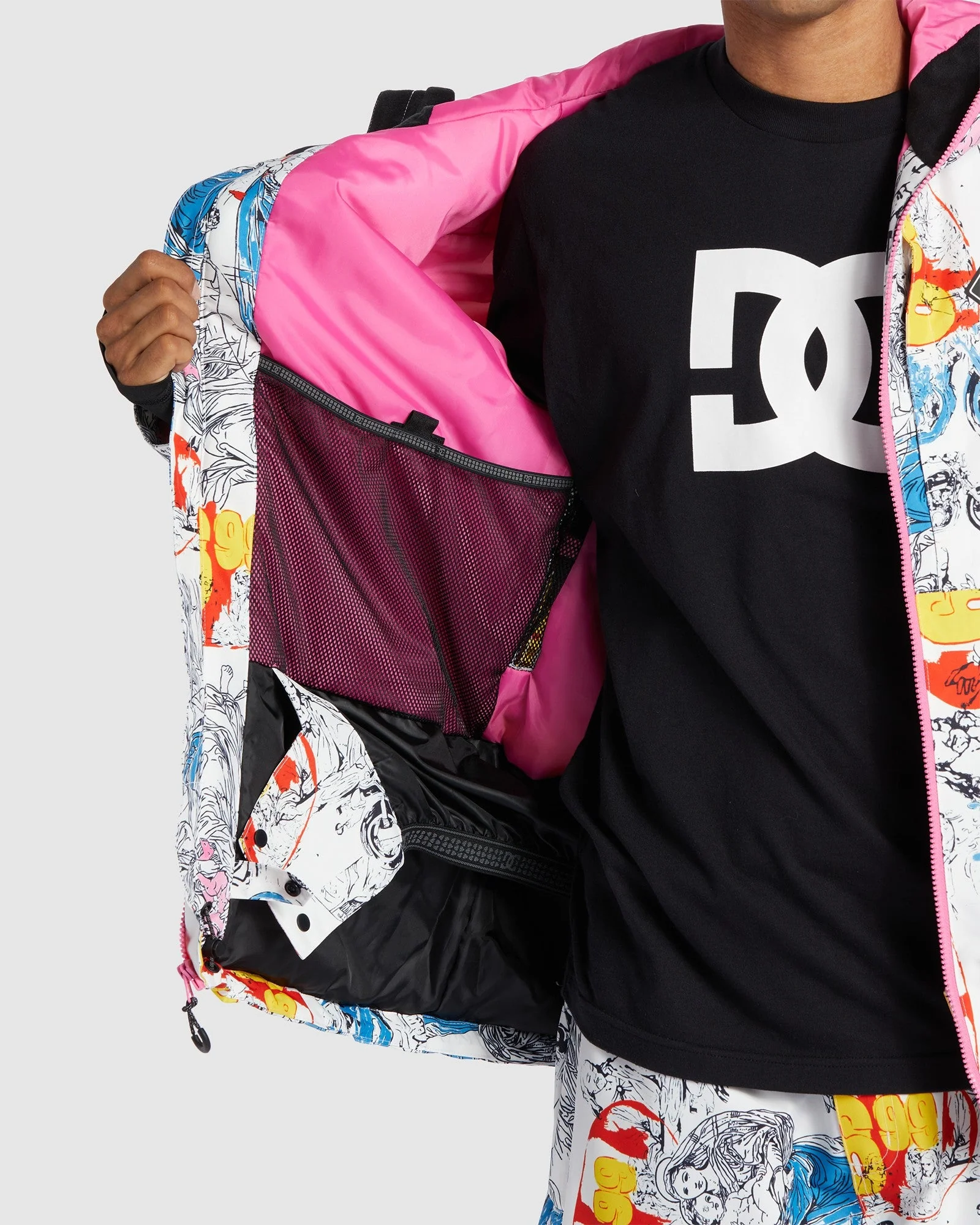 Mens Andy Warhol Basis Snow Jacket - Image 6