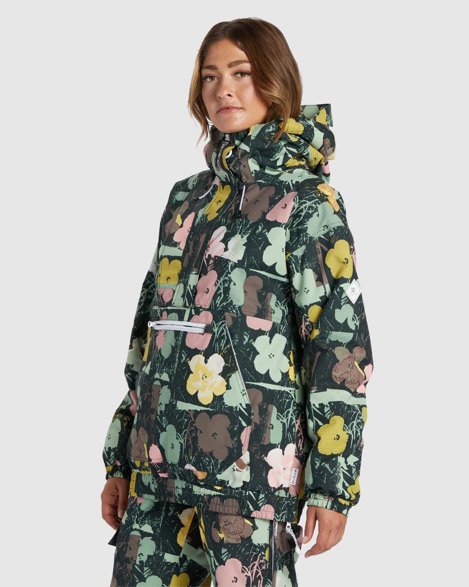 Womens Andy Warhol Chalet Anorak Snow Jacket - Image 2