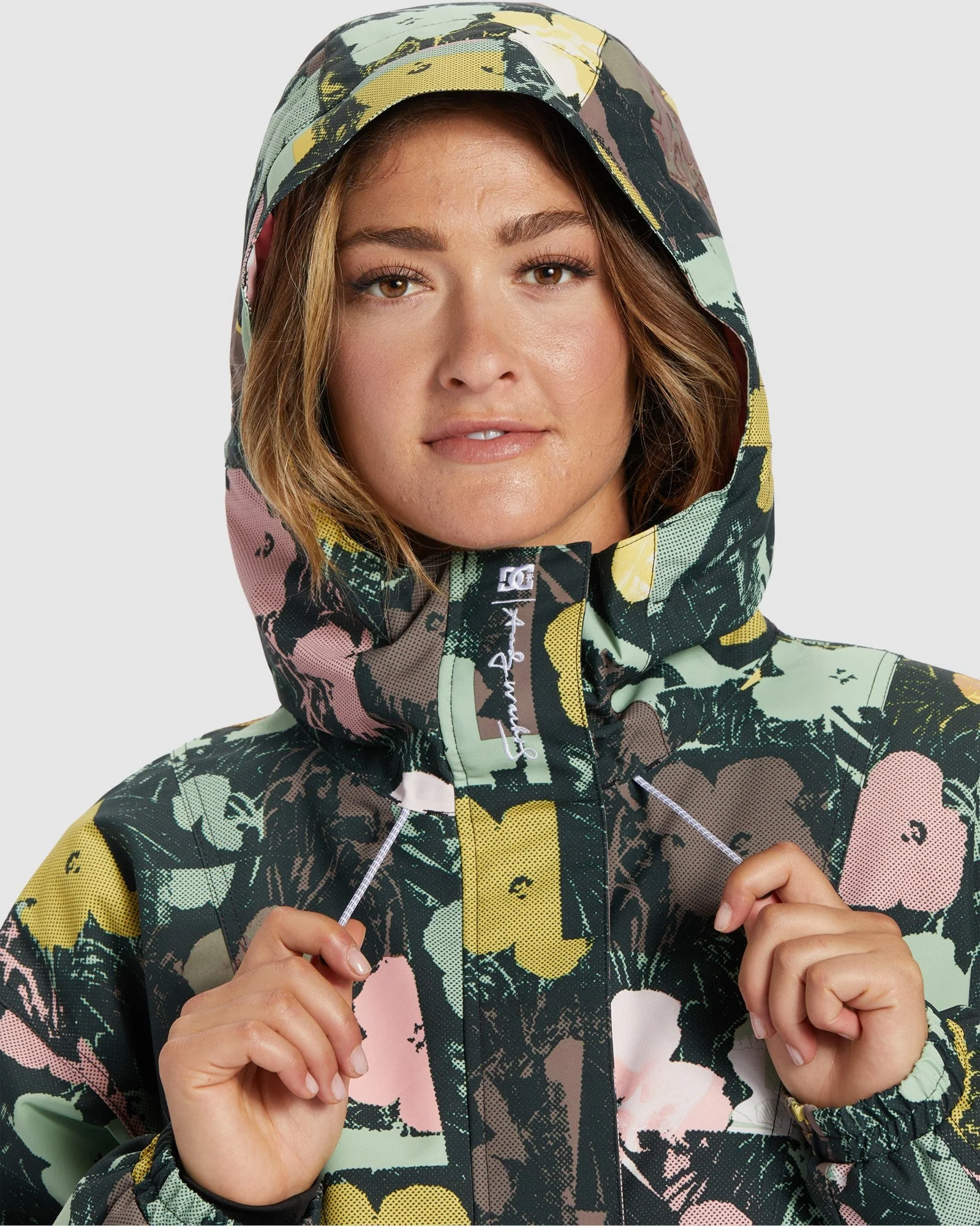 Womens Andy Warhol Chalet Anorak Snow Jacket - Image 4