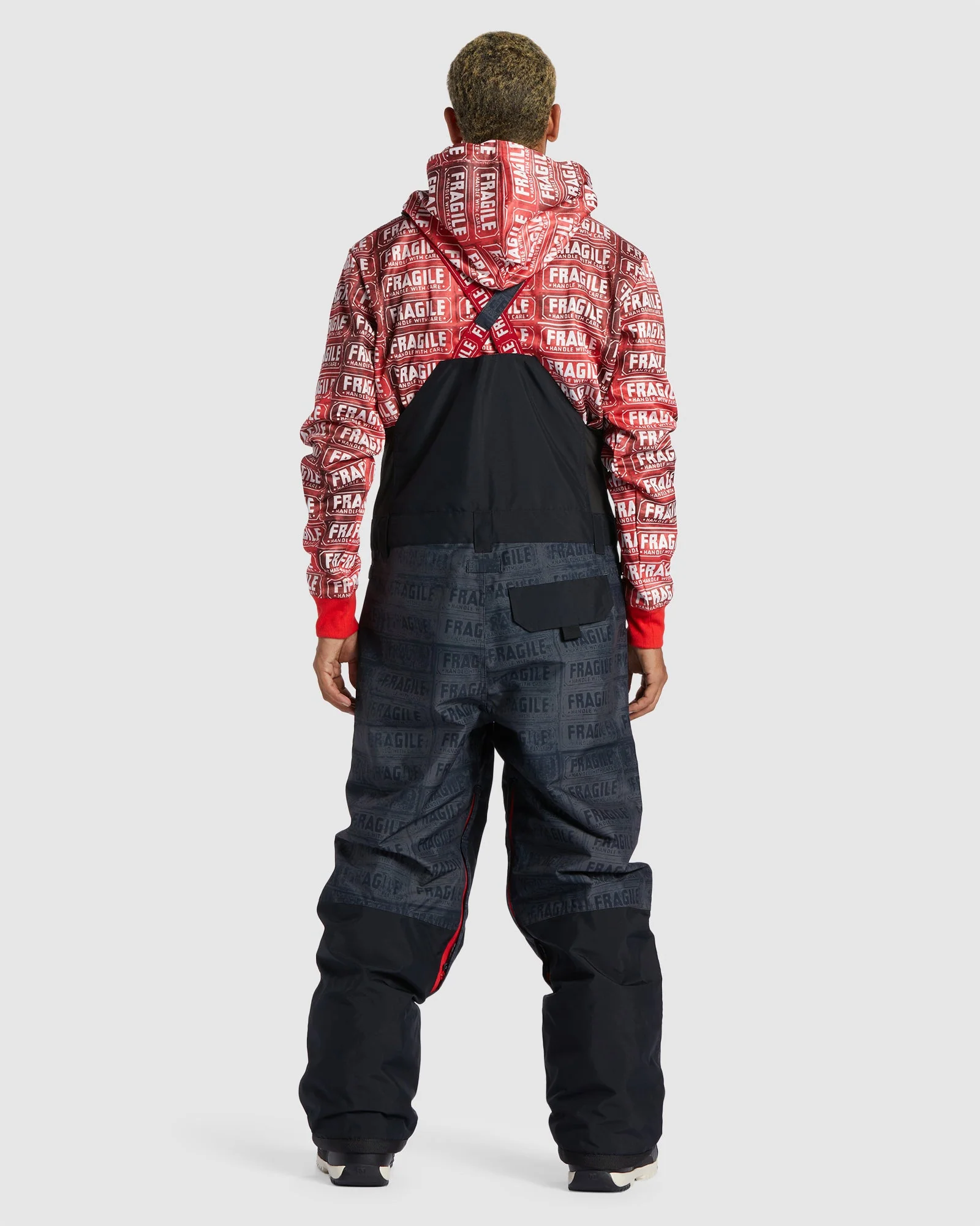 Mens Andy Warhol Shadow Snow Bib - Image 3