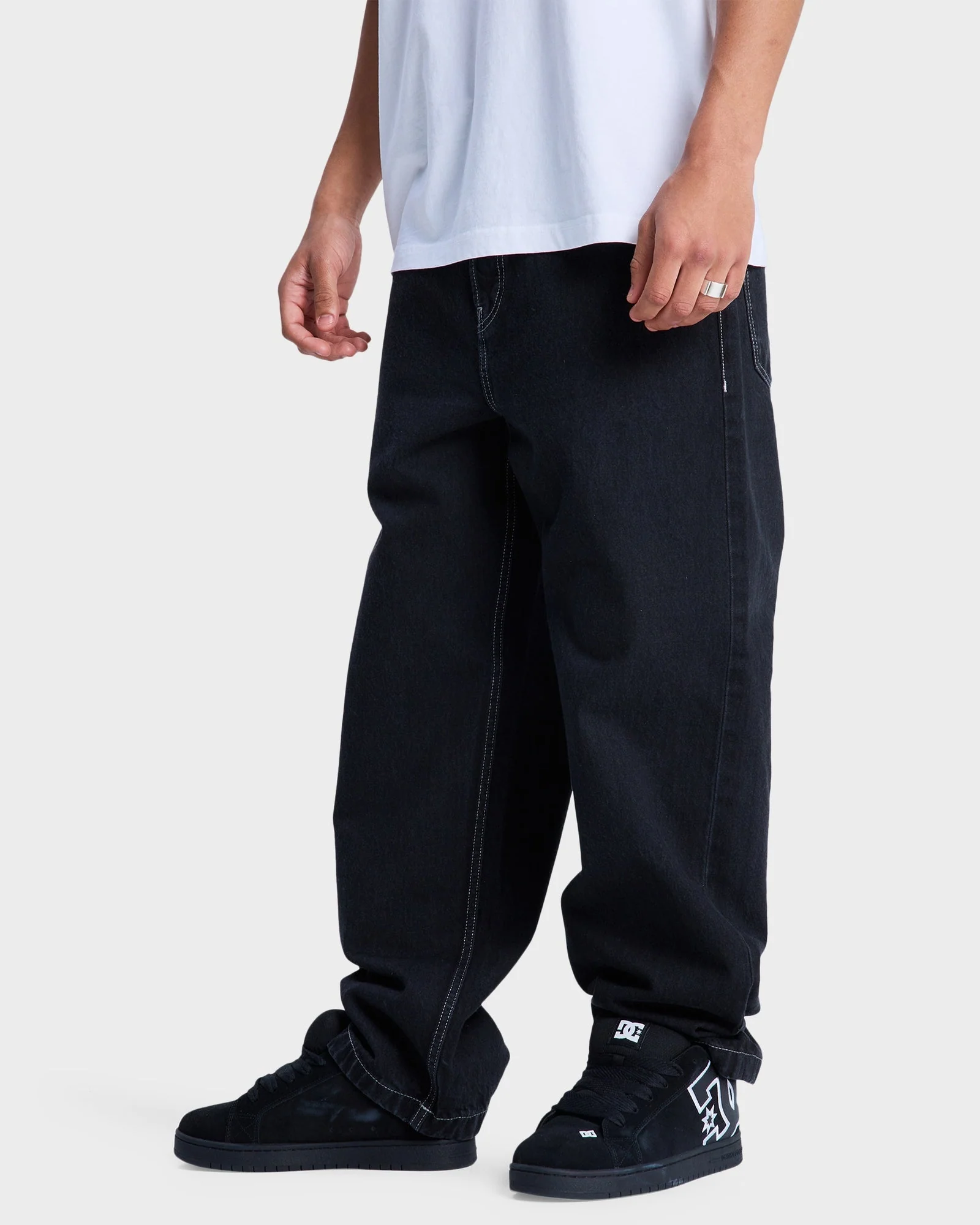 Mens Baggy Denim Pants - Image 3