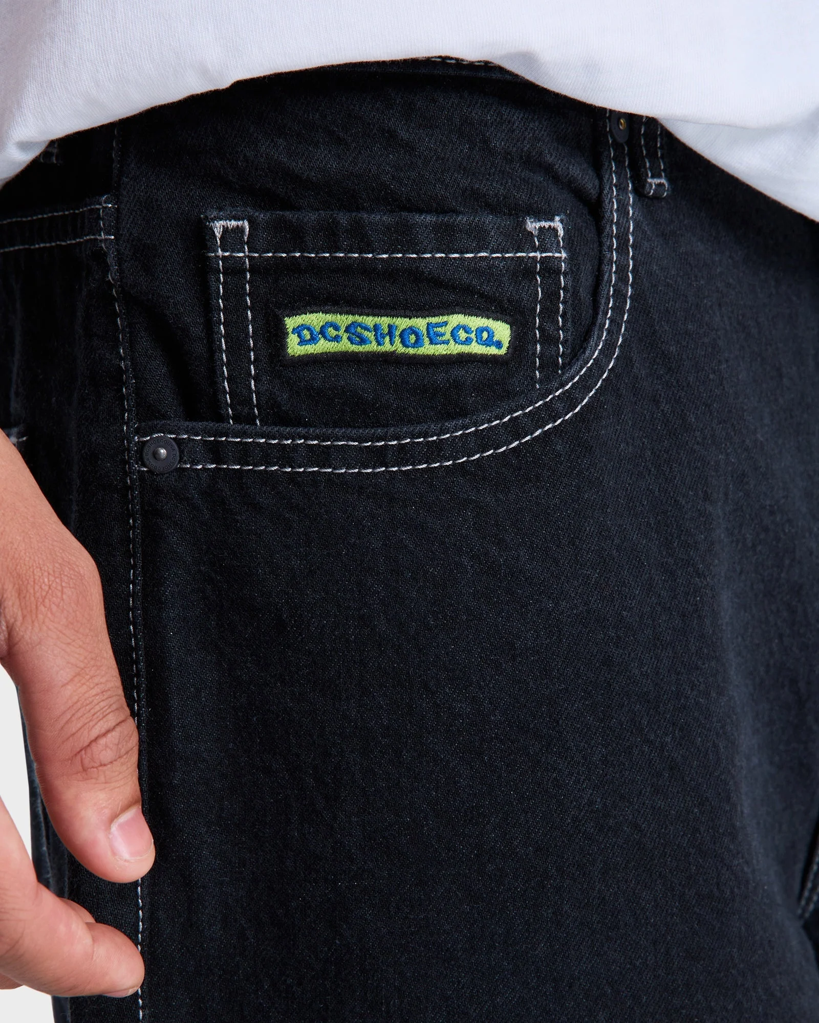 Mens Baggy Denim Pants - Image 4