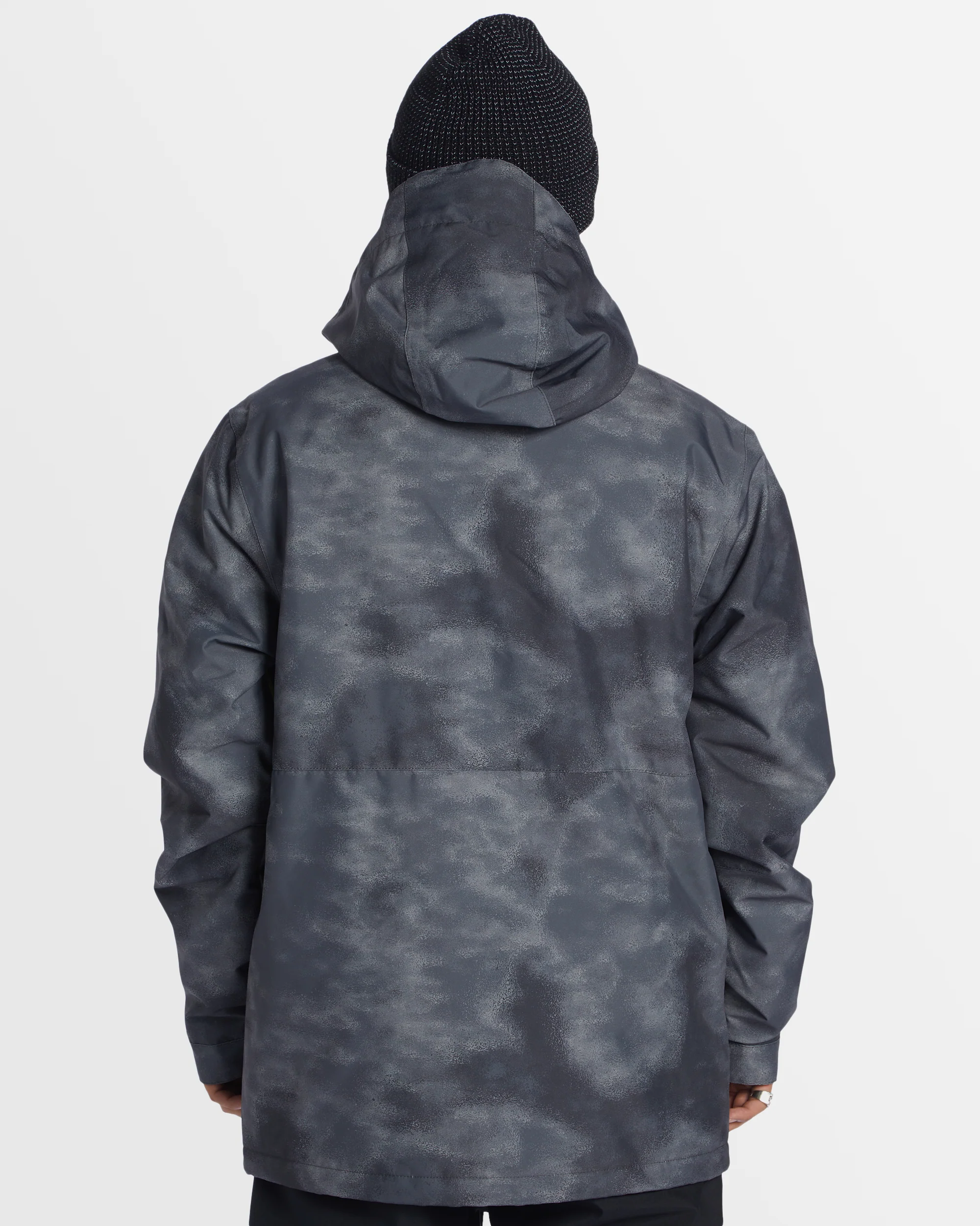 Men's Basis Print Snow Jacket - Image 4