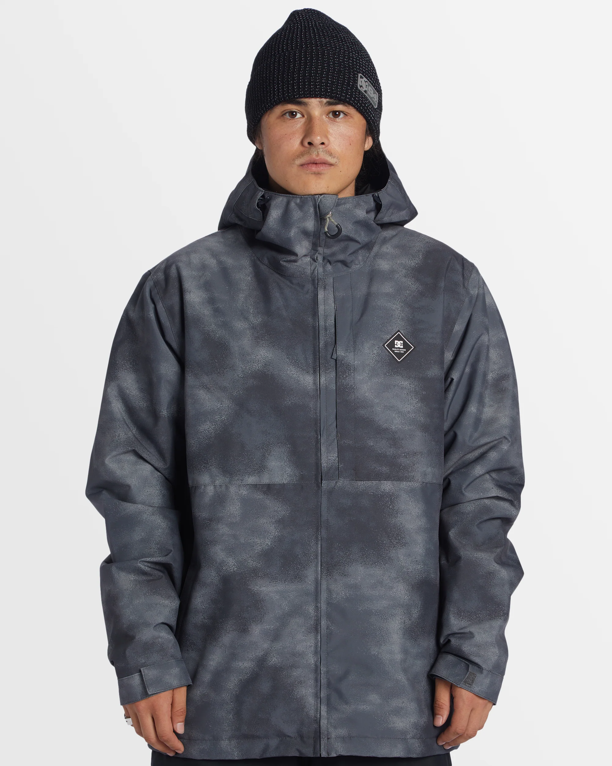 Men's Basis Print Snow Jacket - Image 6