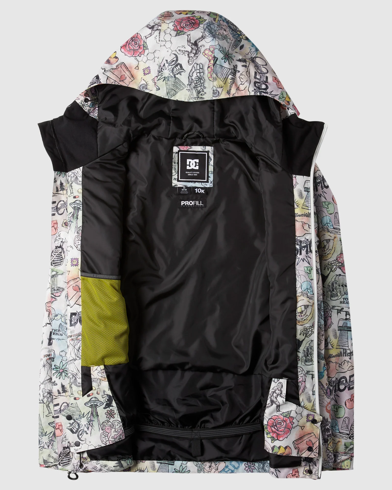 Men's Basis Print Snow Jacket - Image 6