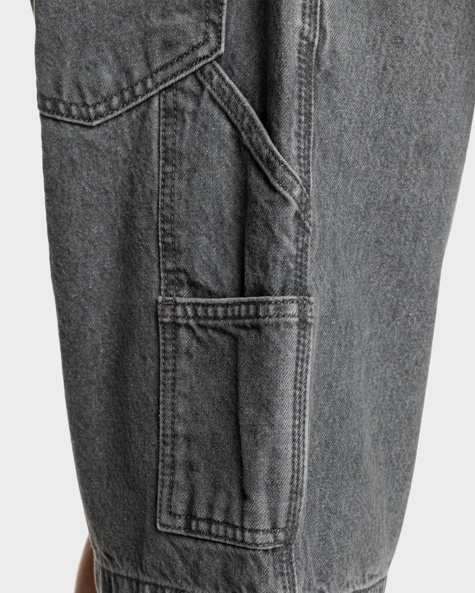 Mens Carpenter 22" Denim Shorts - Image 5