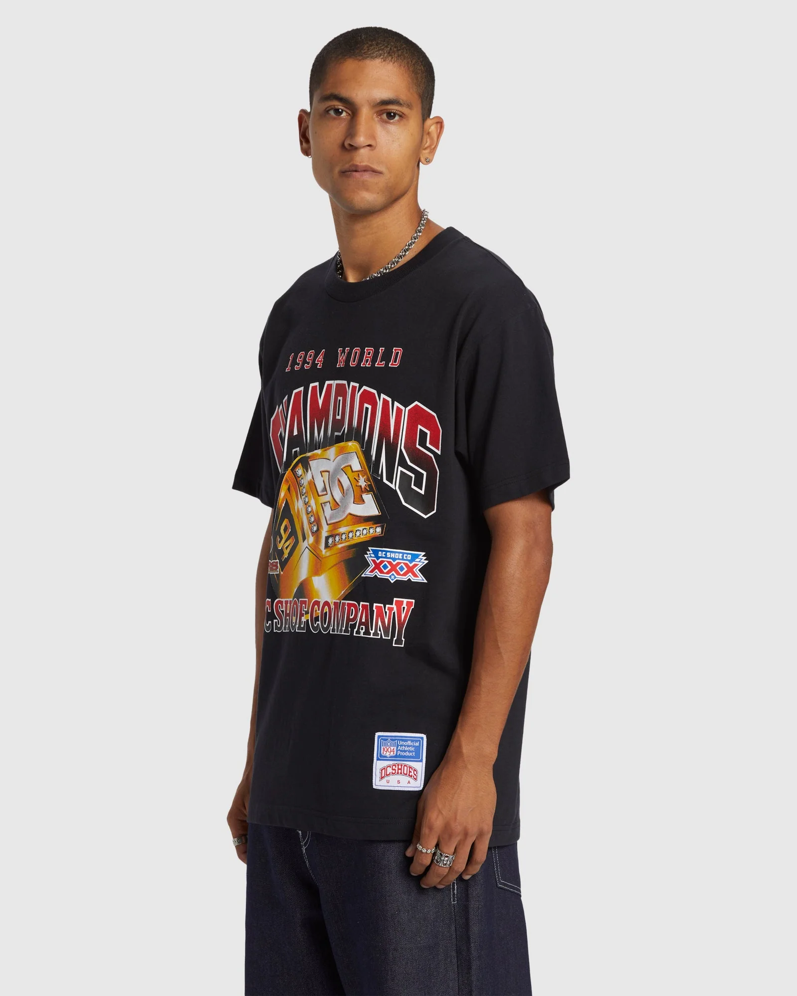 Mens Champion Ring T-Shirt - Image 2