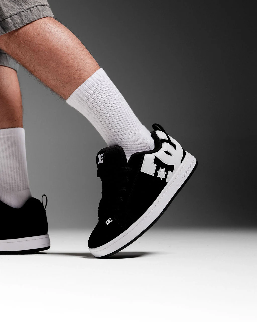 Mens Court Graffik Sneakers - Image 3