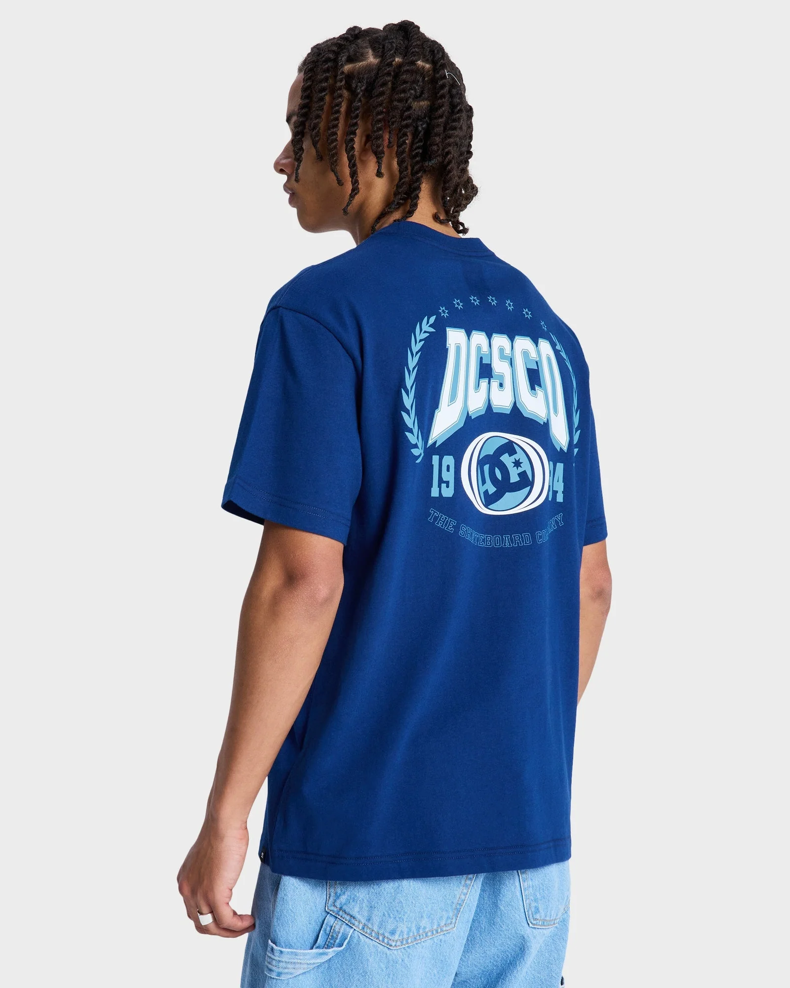 Mens Crown College T-Shirt - Image 2