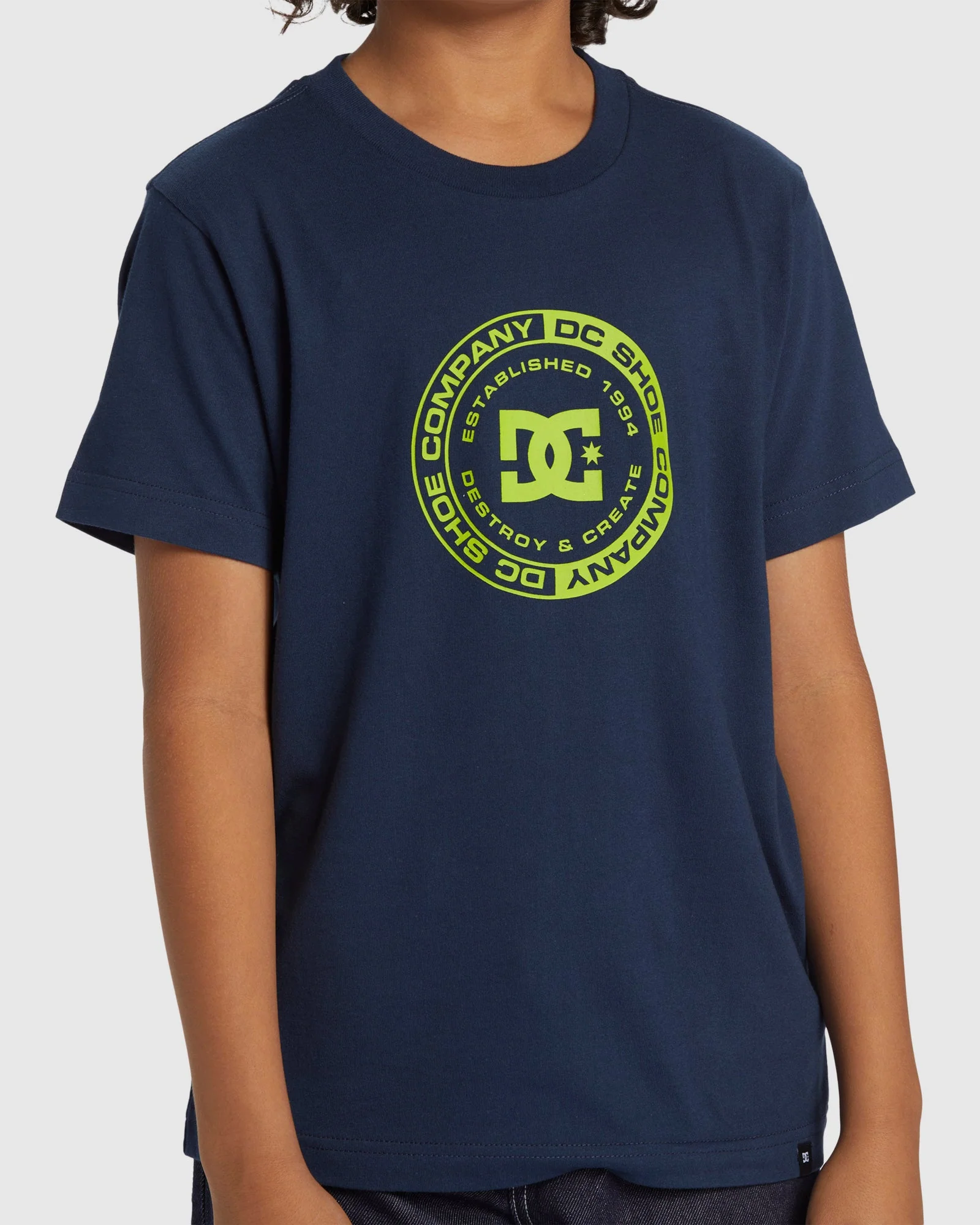 Boys 8-16 DC Corpo Short Sleeve T-Shirt - Image 4