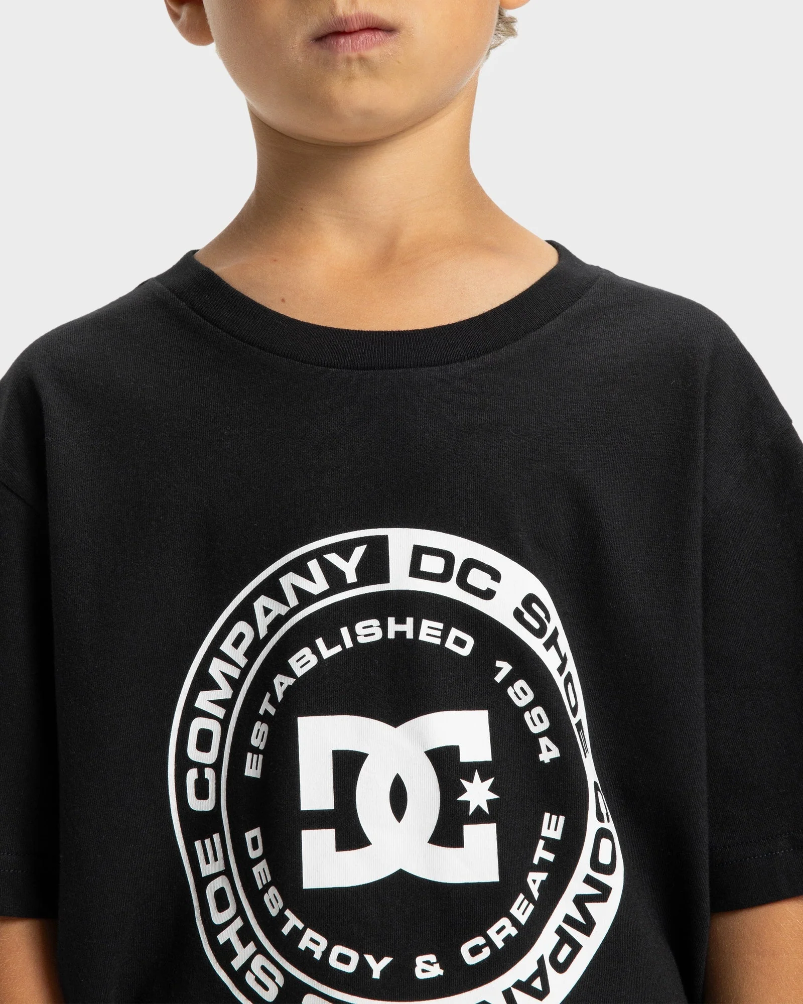 Boys 8-16 DC Corpo T-Shirt - Image 3