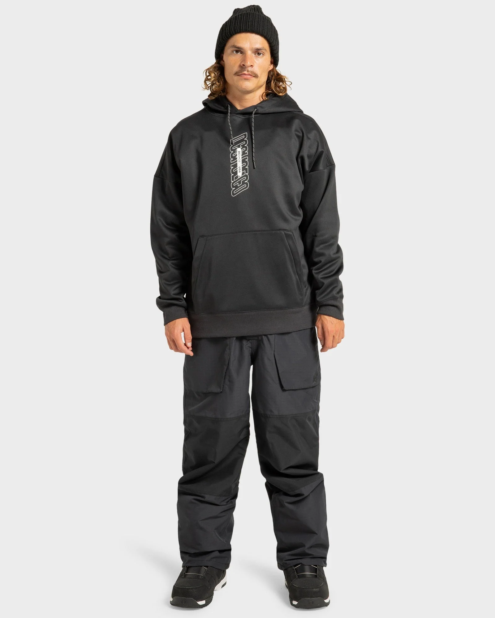 Mens DC Omega Fleece Pullover Hoodie - Image 5