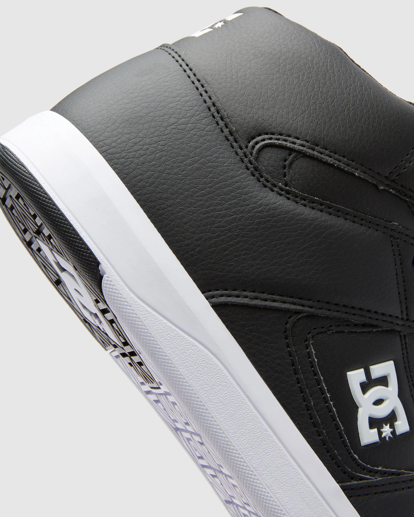 Mens DC Shoes Cure High-Top Sneakers - Image 7