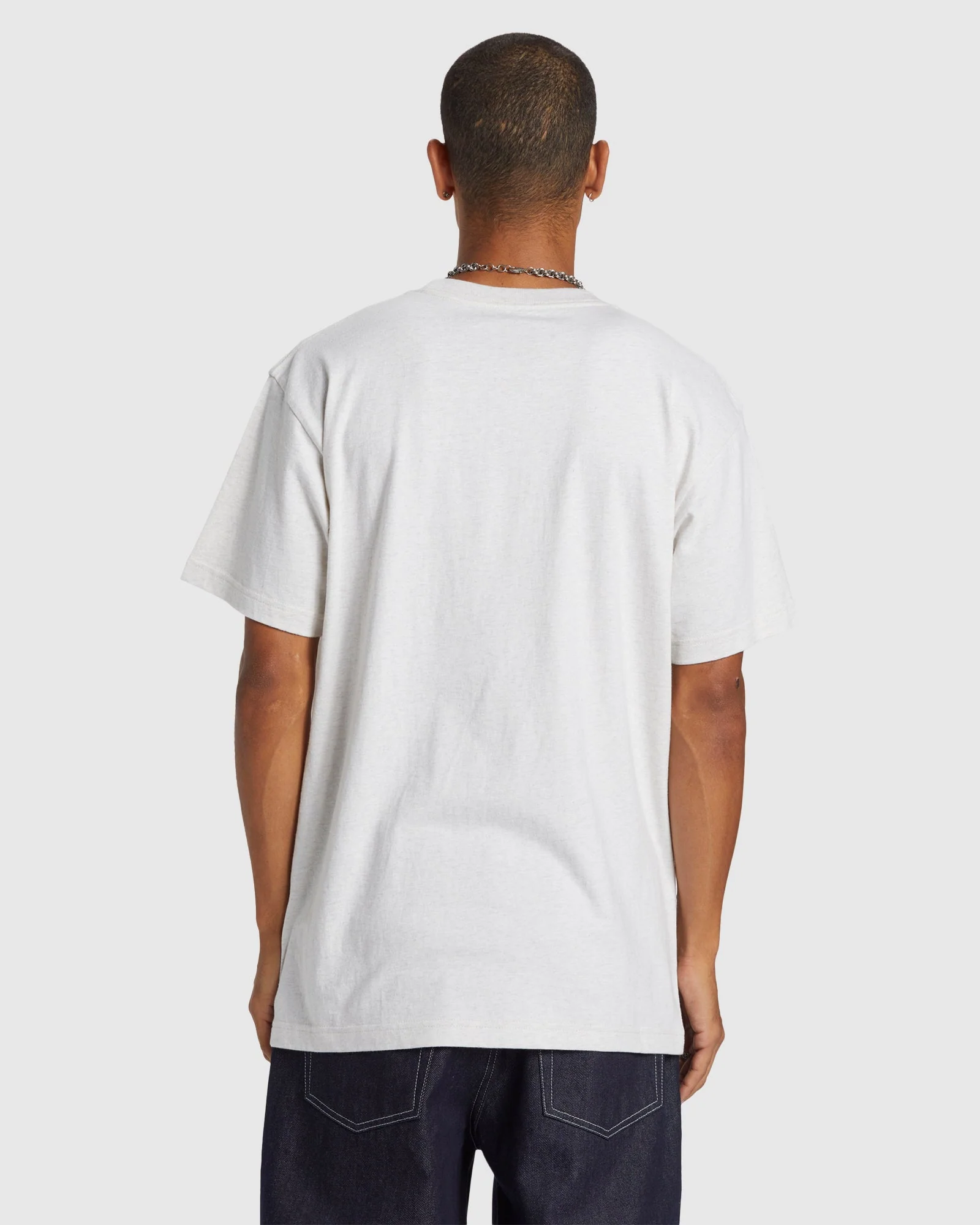 Mens DC Star Inline Heritage Short Sleeve T-Shirt - Image 3