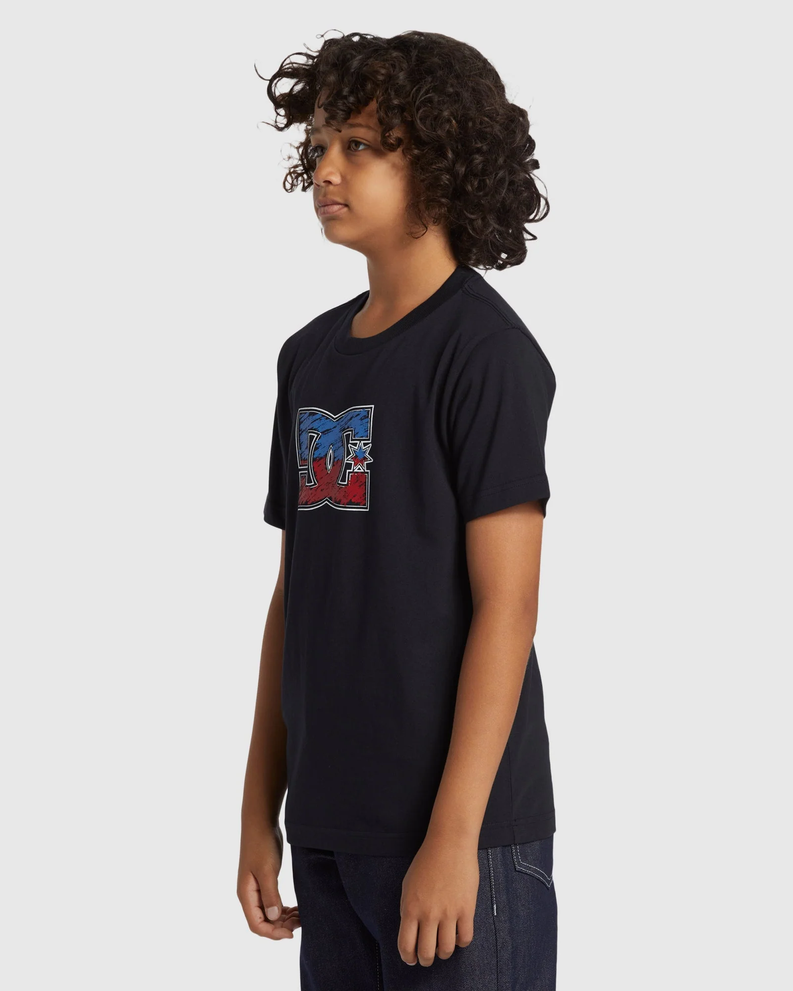 Boys 8-16 DC Star Inline Short Sleeve T-Shirt - Image 2