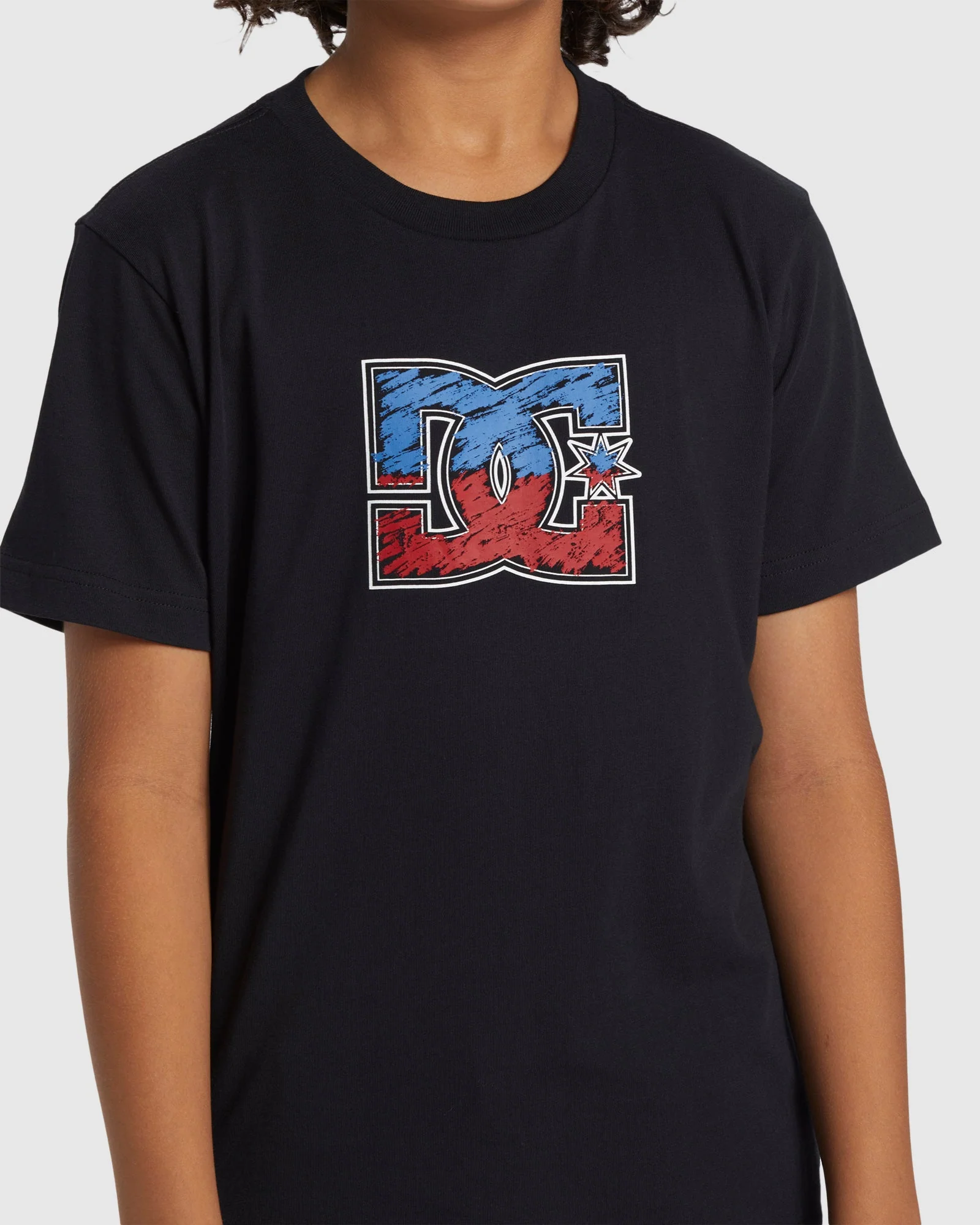 Boys 8-16 DC Star Inline Short Sleeve T-Shirt - Image 4