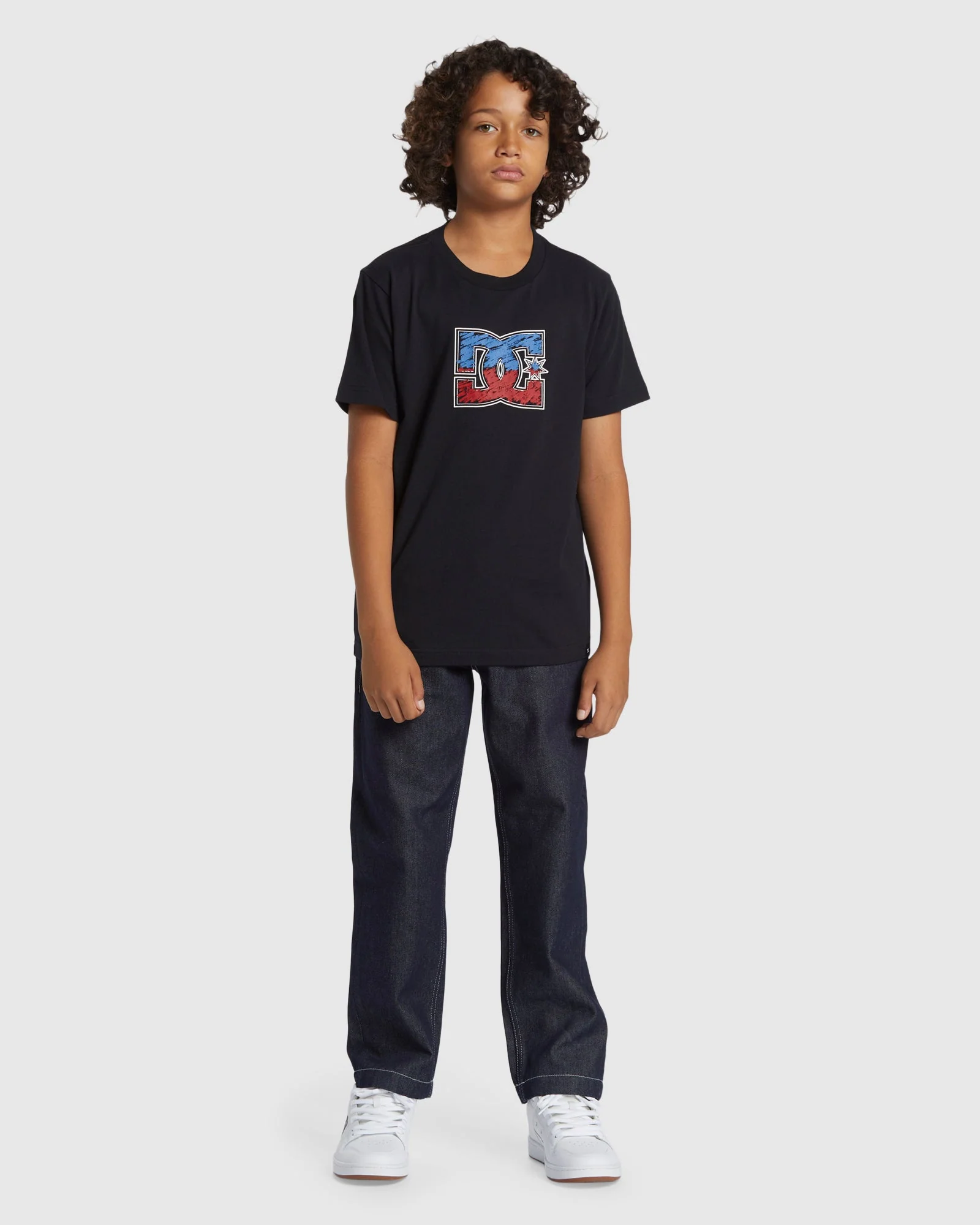 Boys 8-16 DC Star Inline Short Sleeve T-Shirt - Image 5