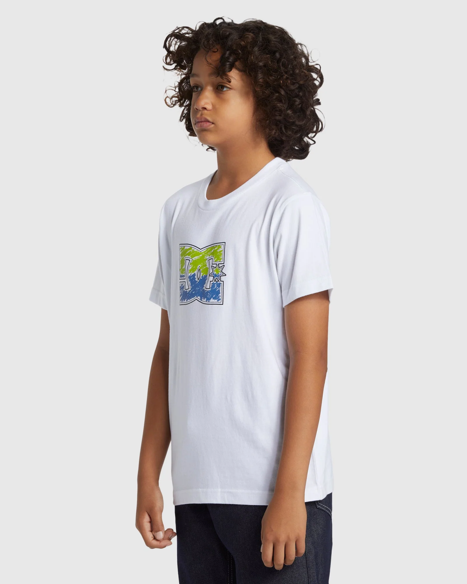 Boys 8-16 DC Star Inline Short Sleeve T-Shirt - Image 2