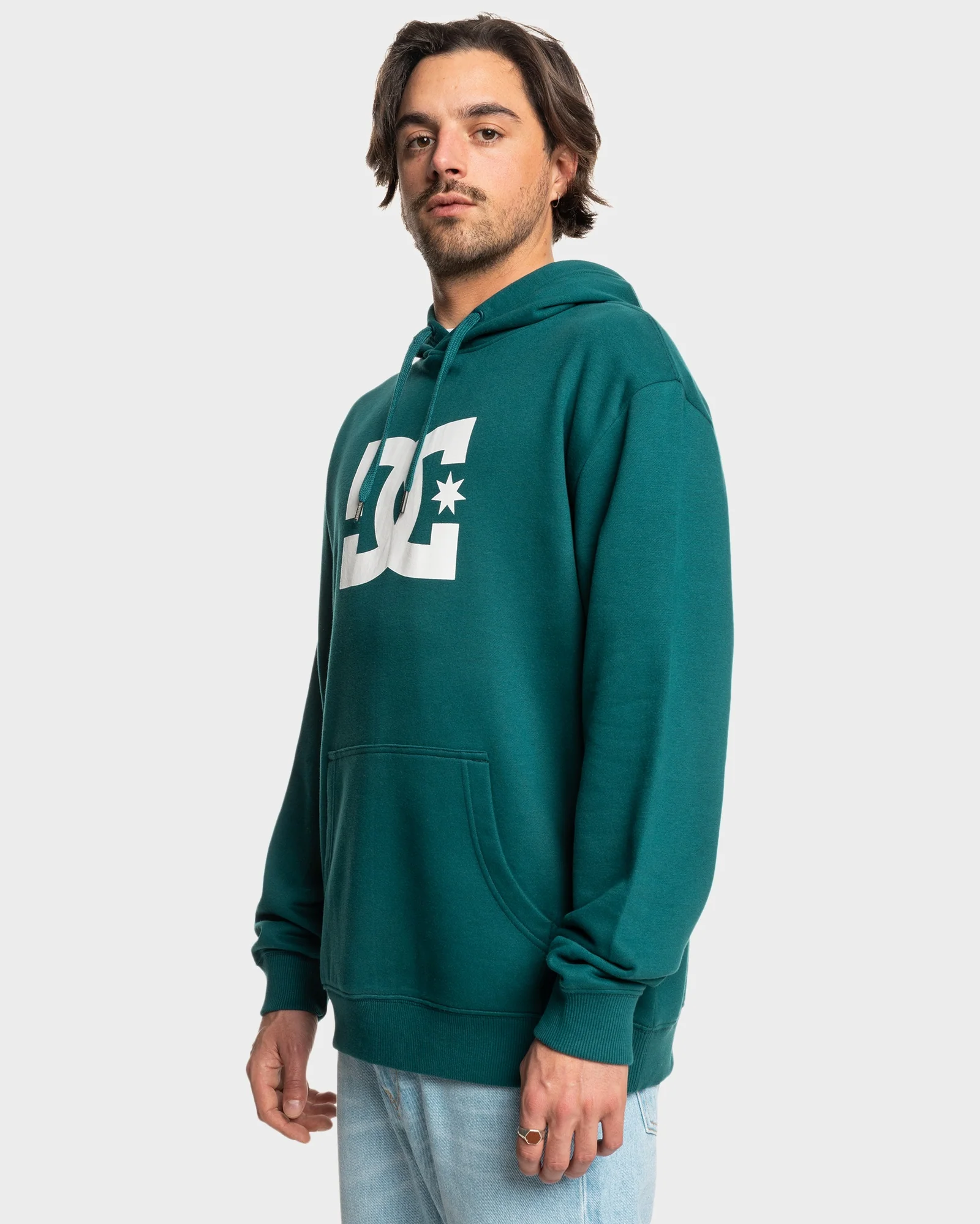Mens DC Star Pullover Hoodie - Image 2