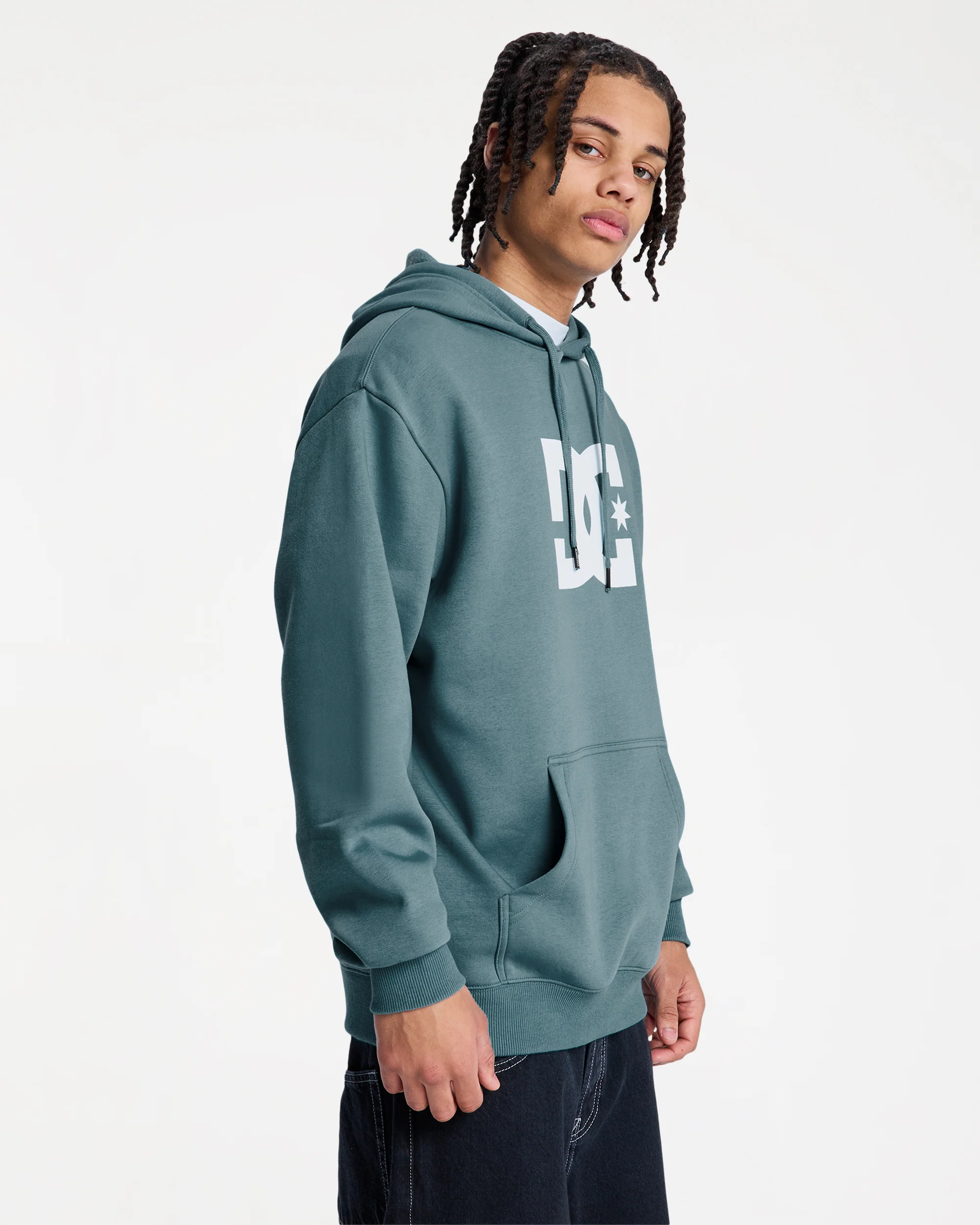Mens DC Star Pullover Hoodie - Image 3