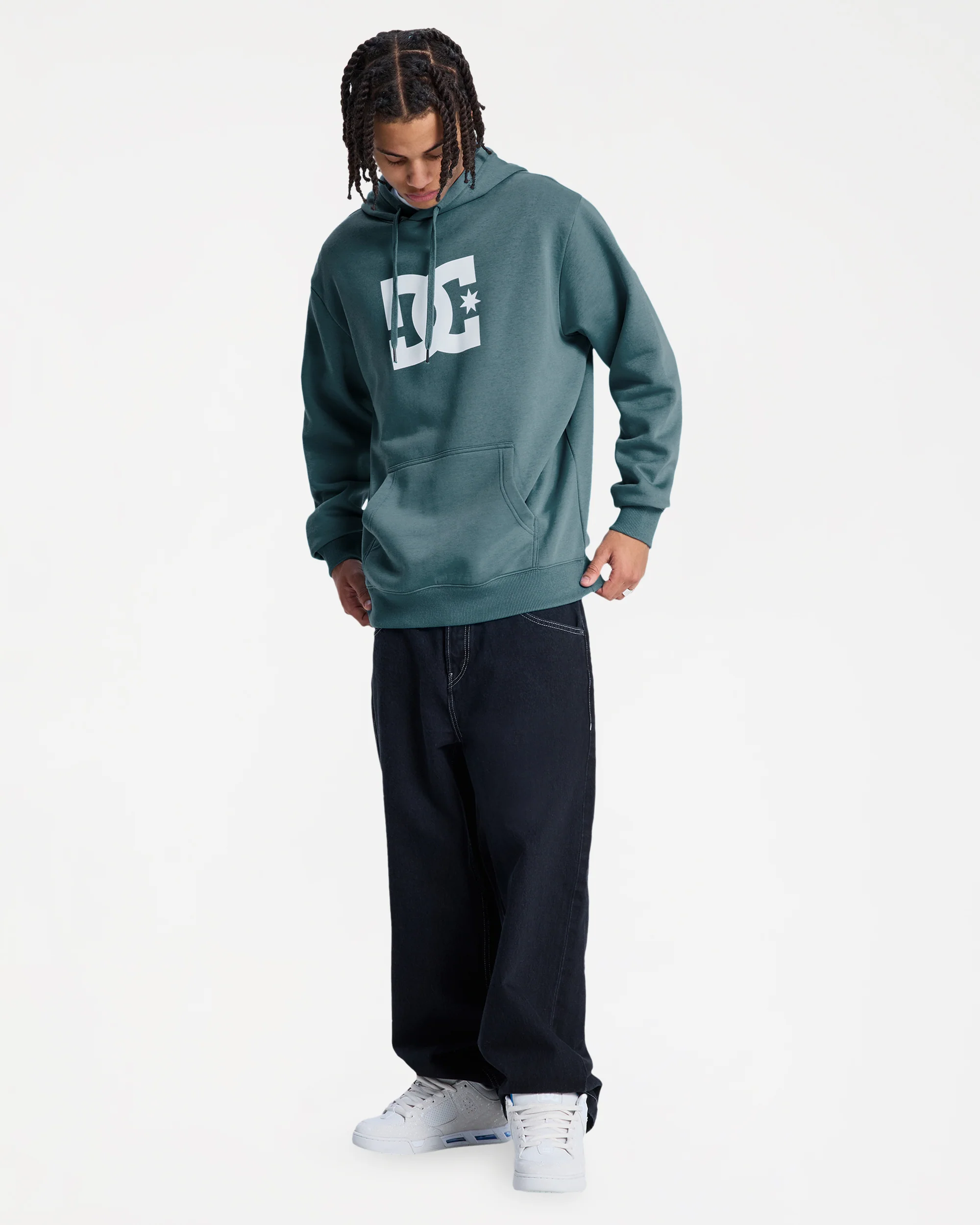 Mens DC Star Pullover Hoodie - Image 4