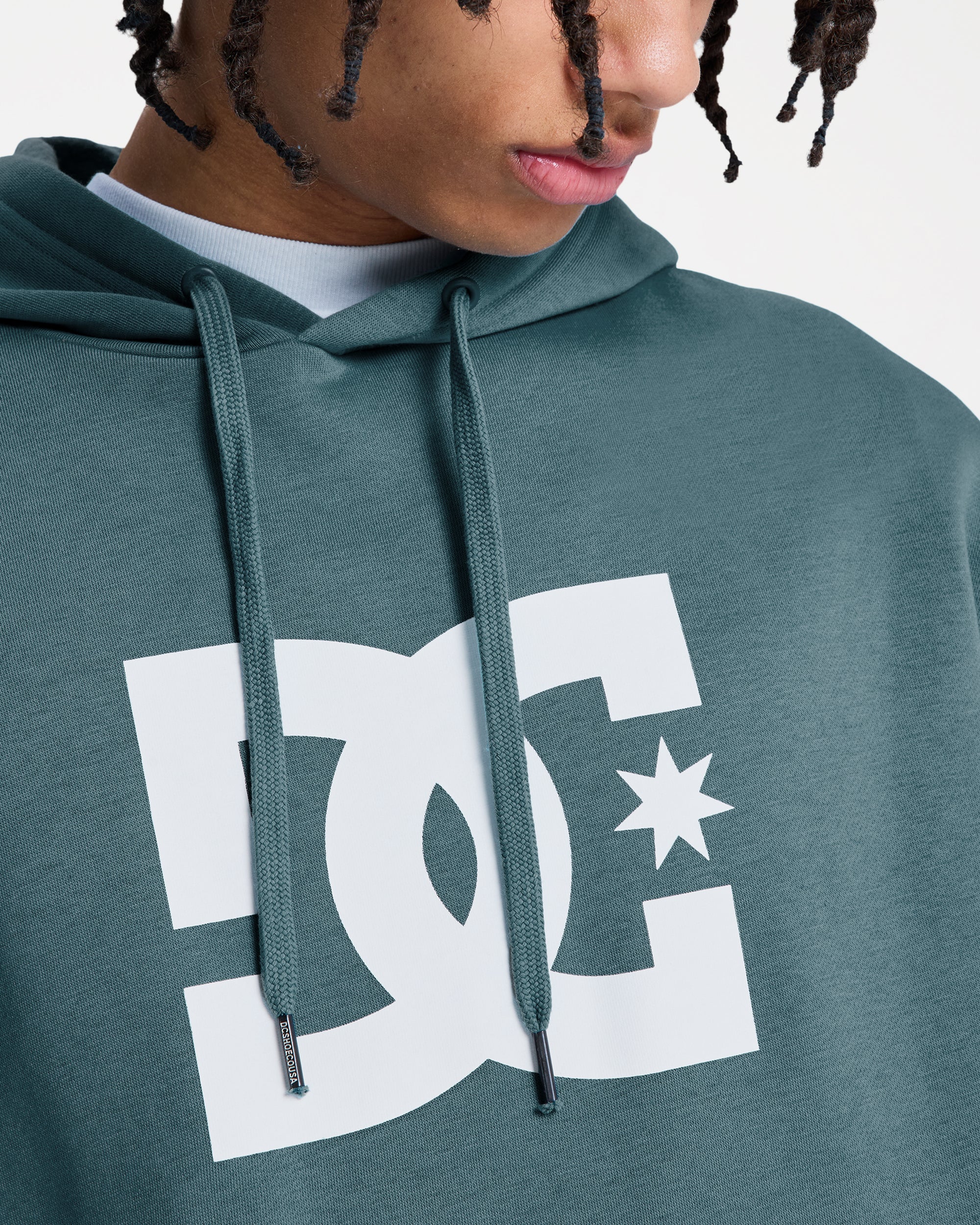 Mens DC Star Pullover Hoodie - Image 5