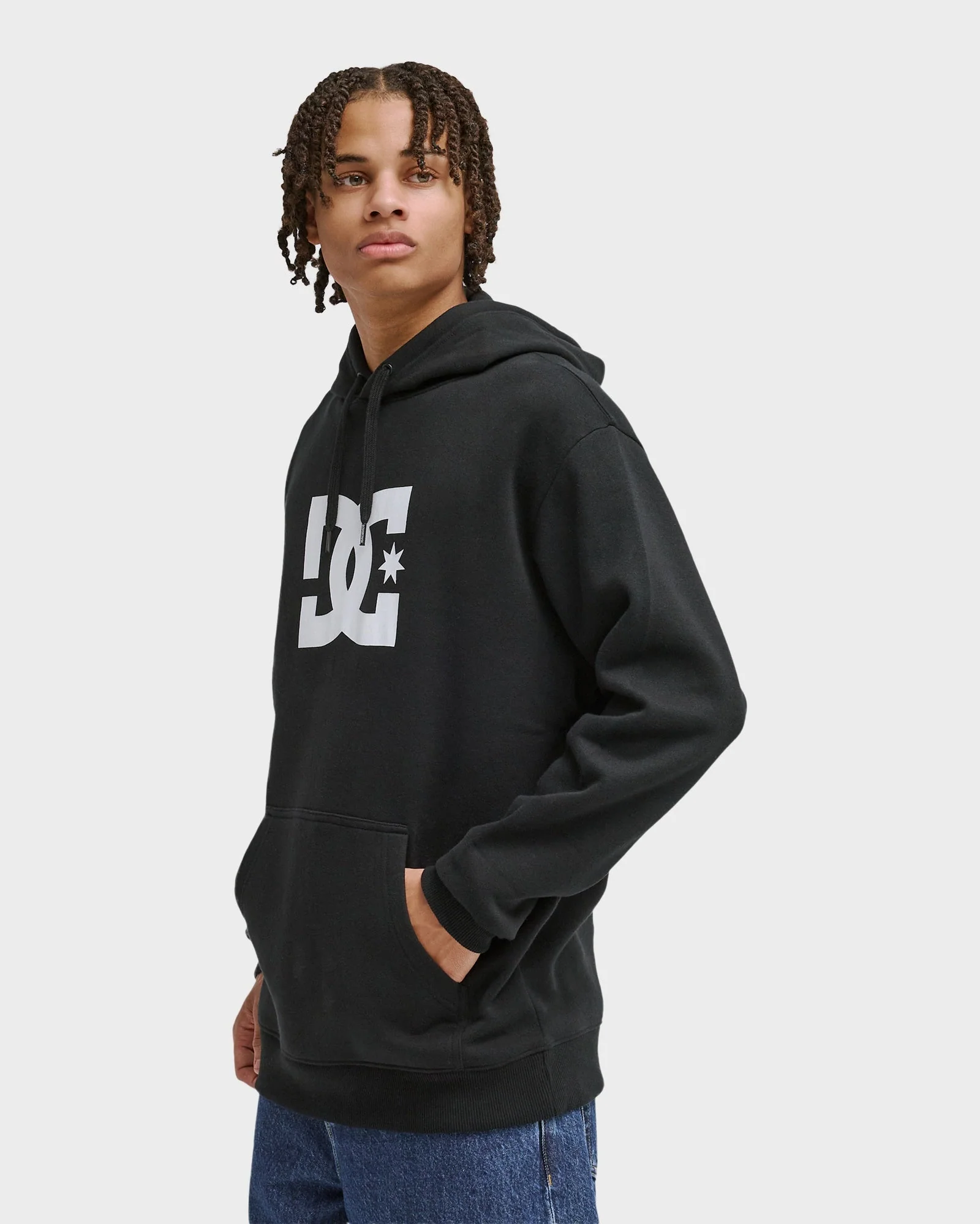 Mens DC Star Pullover Hoodie - Image 3