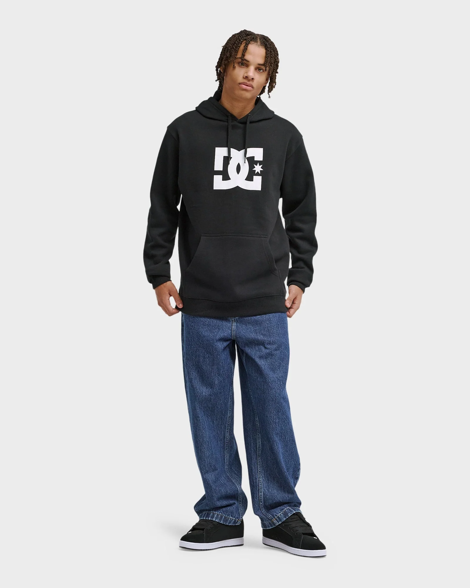 Mens DC Star Pullover Hoodie - Image 5
