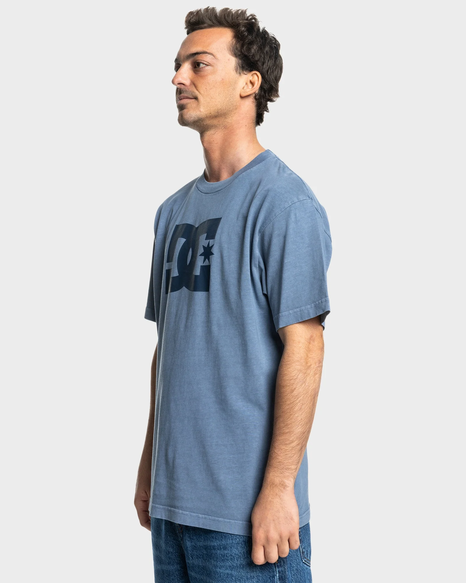 Mens DC Star Pigment Dye T-Shirt - Image 2