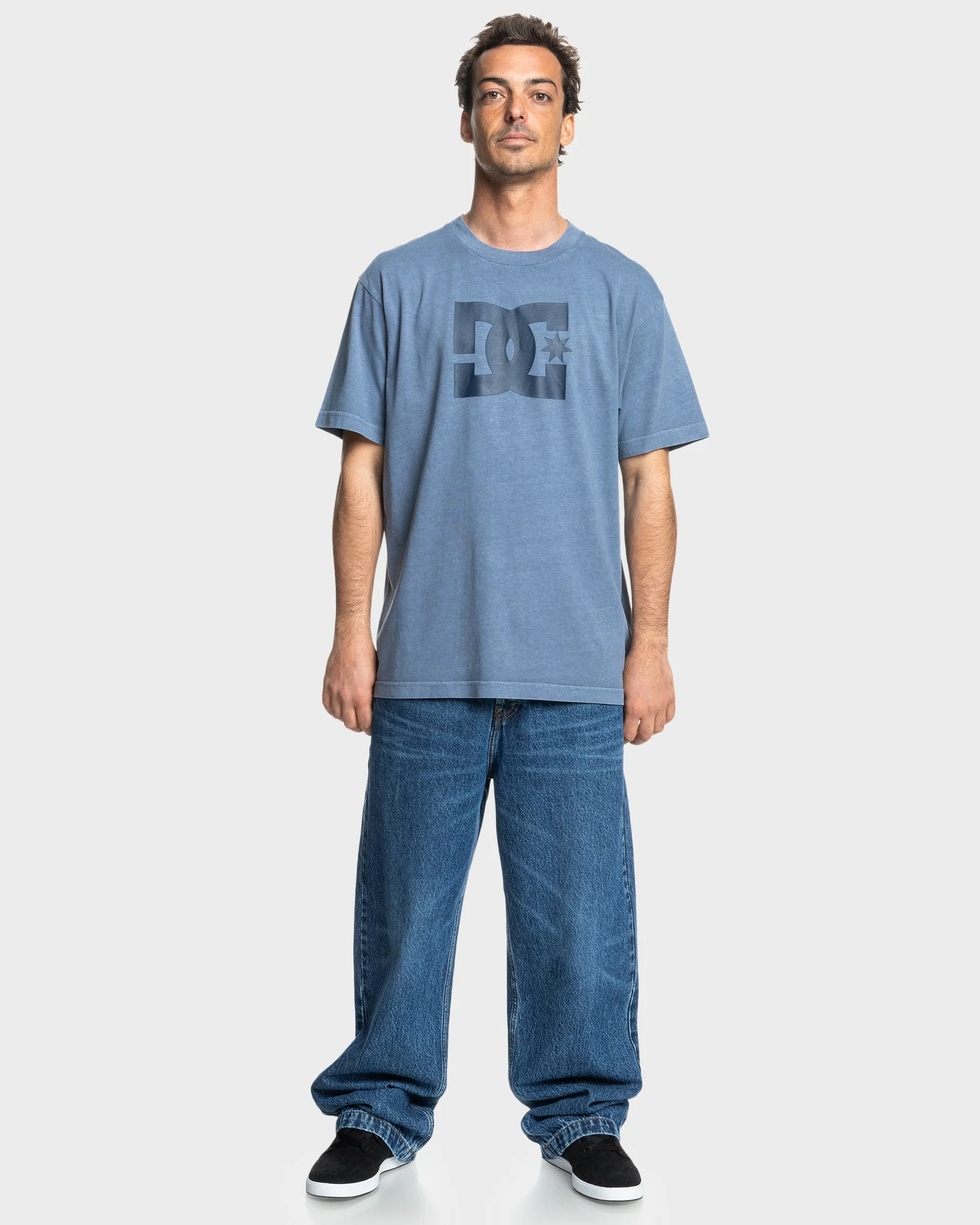 Mens DC Star Pigment Dye T-Shirt - Image 5