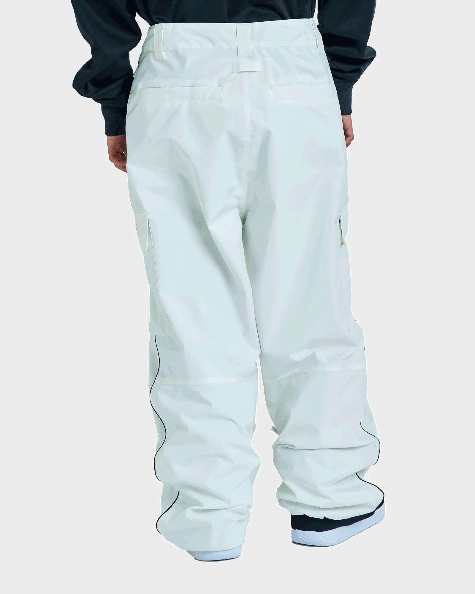 Mens Wide Cargo Snow Pants - Image 2