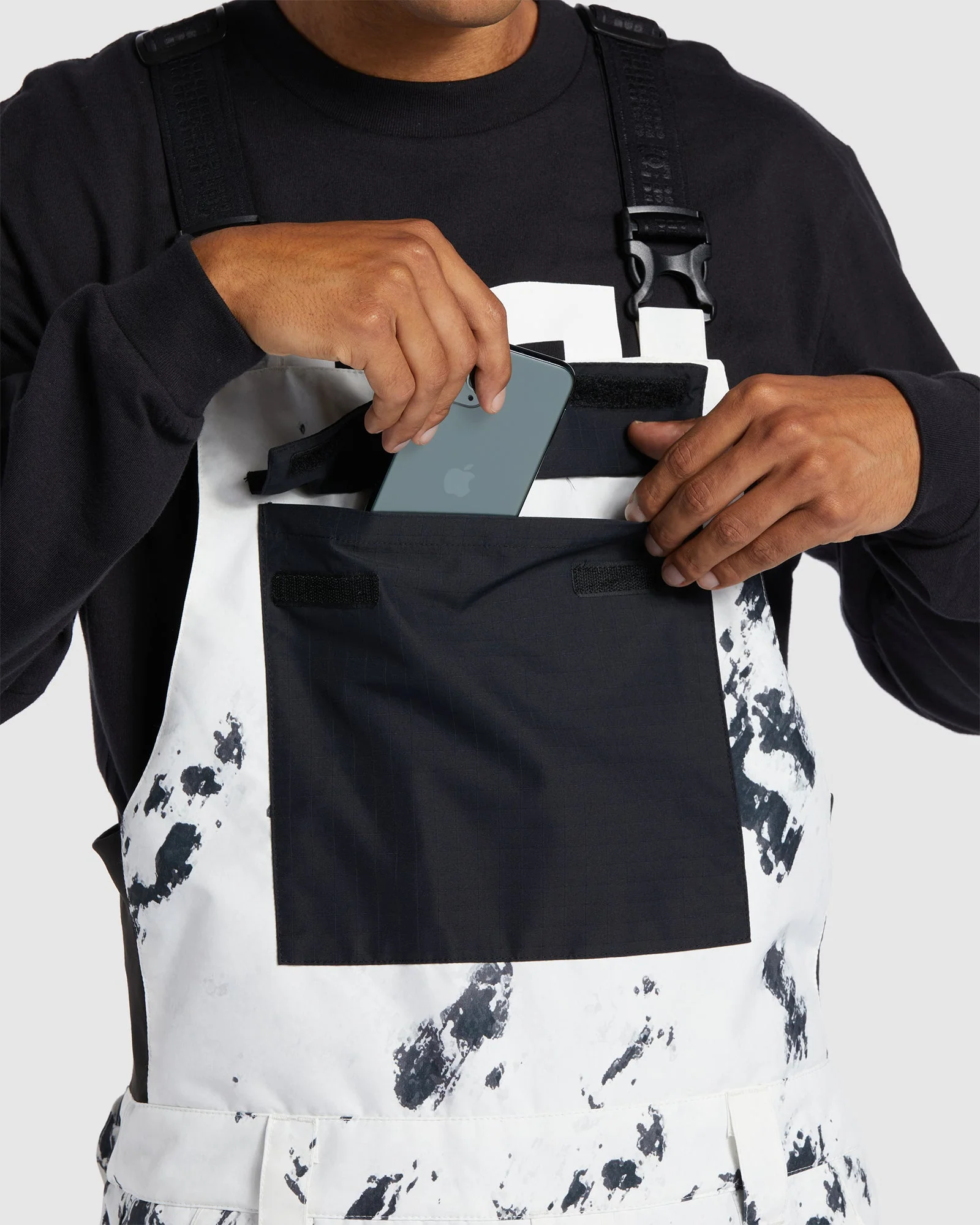 Mens Docile Snow Bib - Image 4
