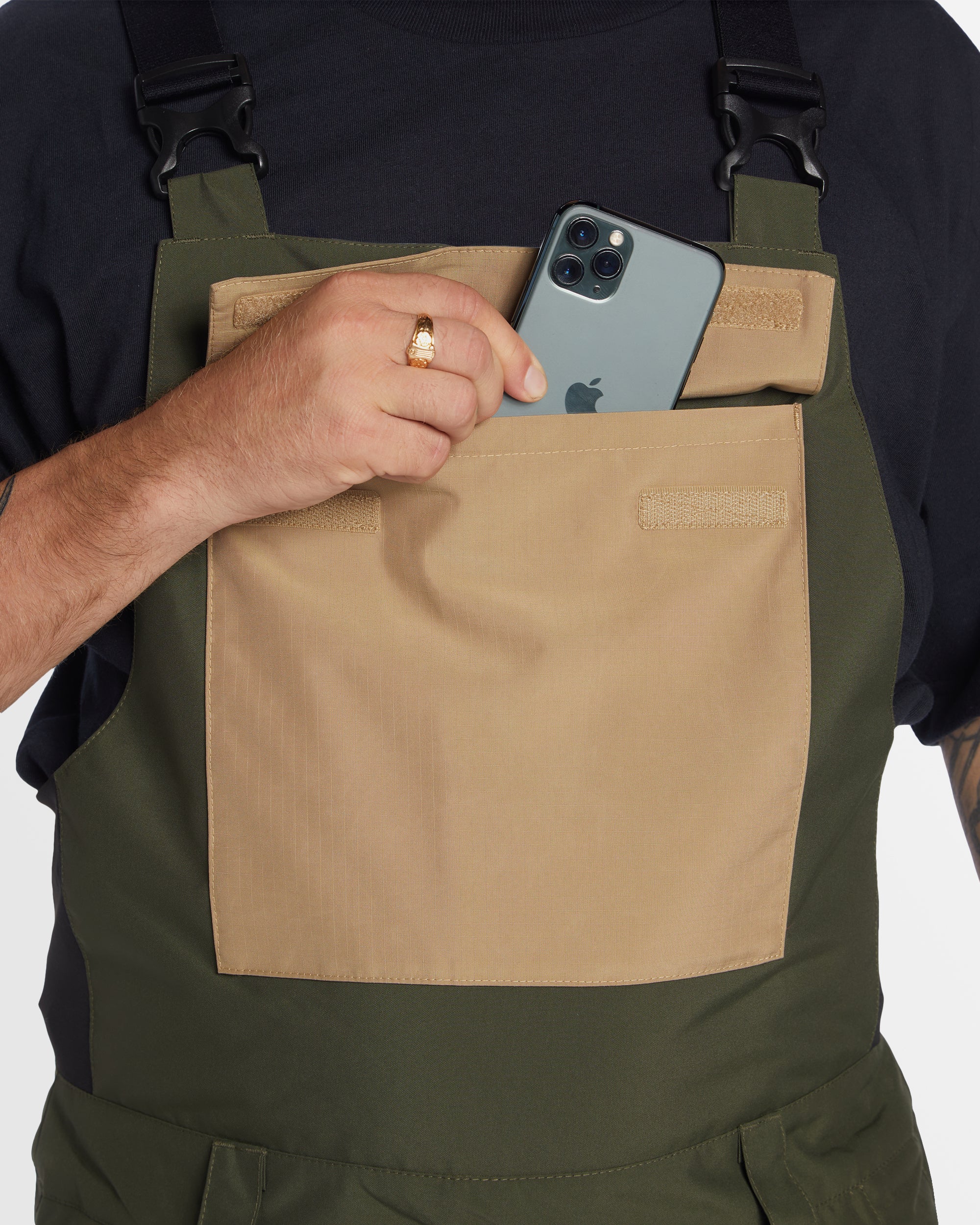 Mens Docile Snow Bib - Image 4