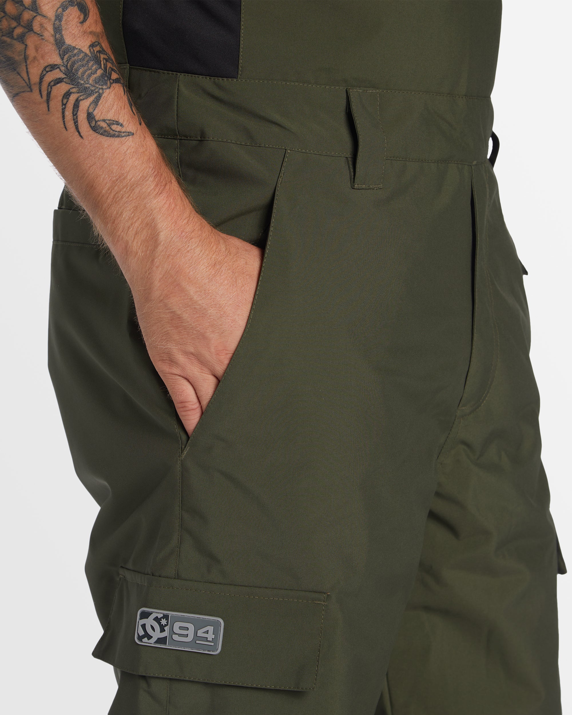 Mens Docile Snow Bib - Image 5