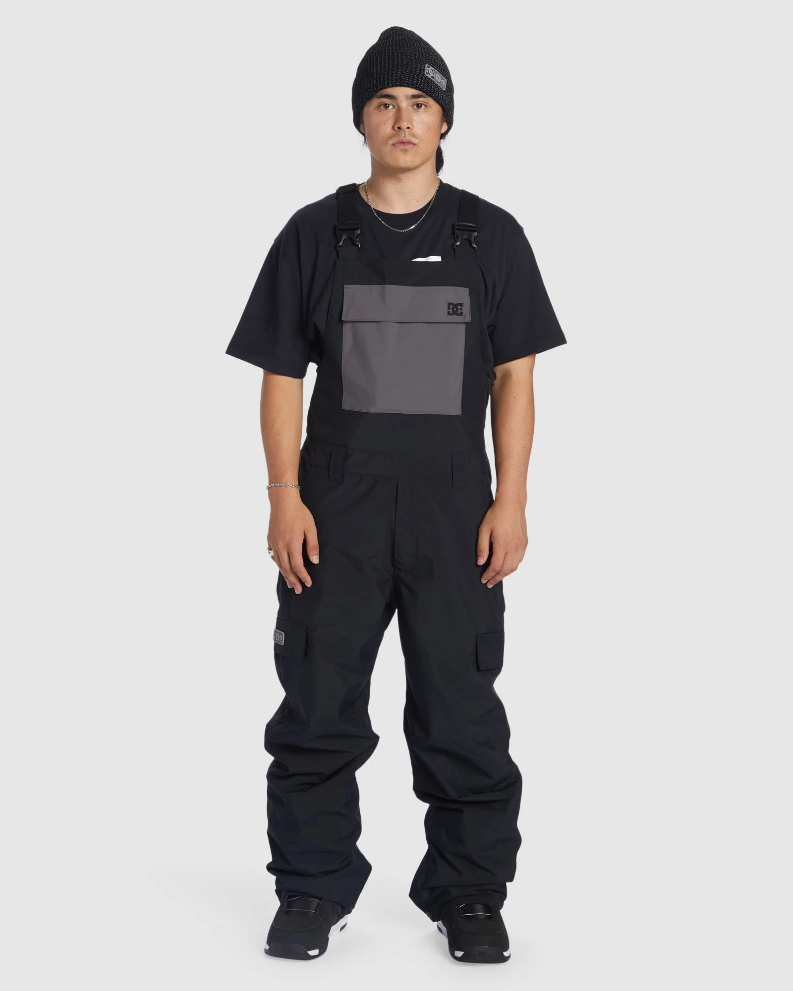 Mens Docile Bib Snow Pants - Image 5