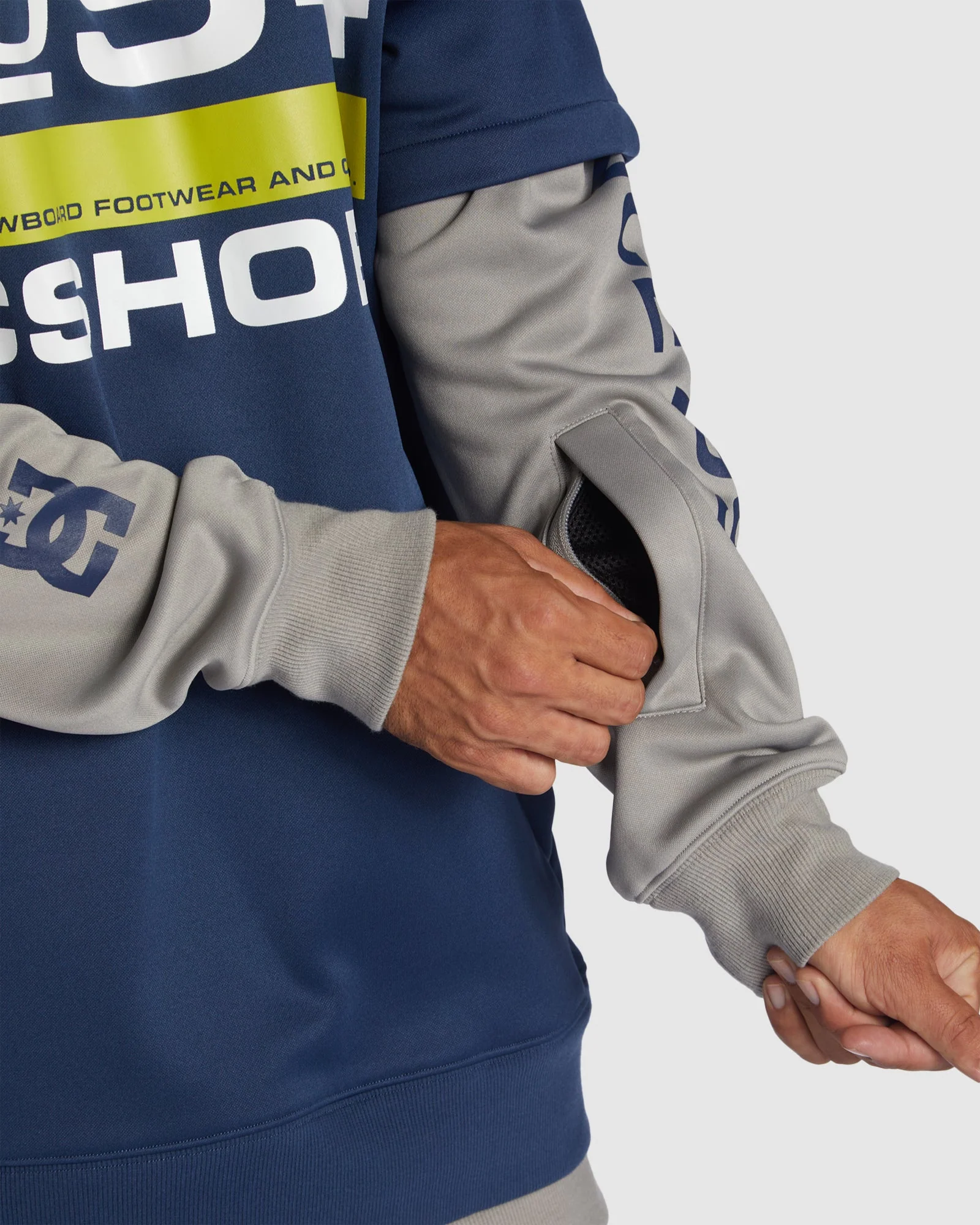Mens Dryden Fleece Top - Image 4