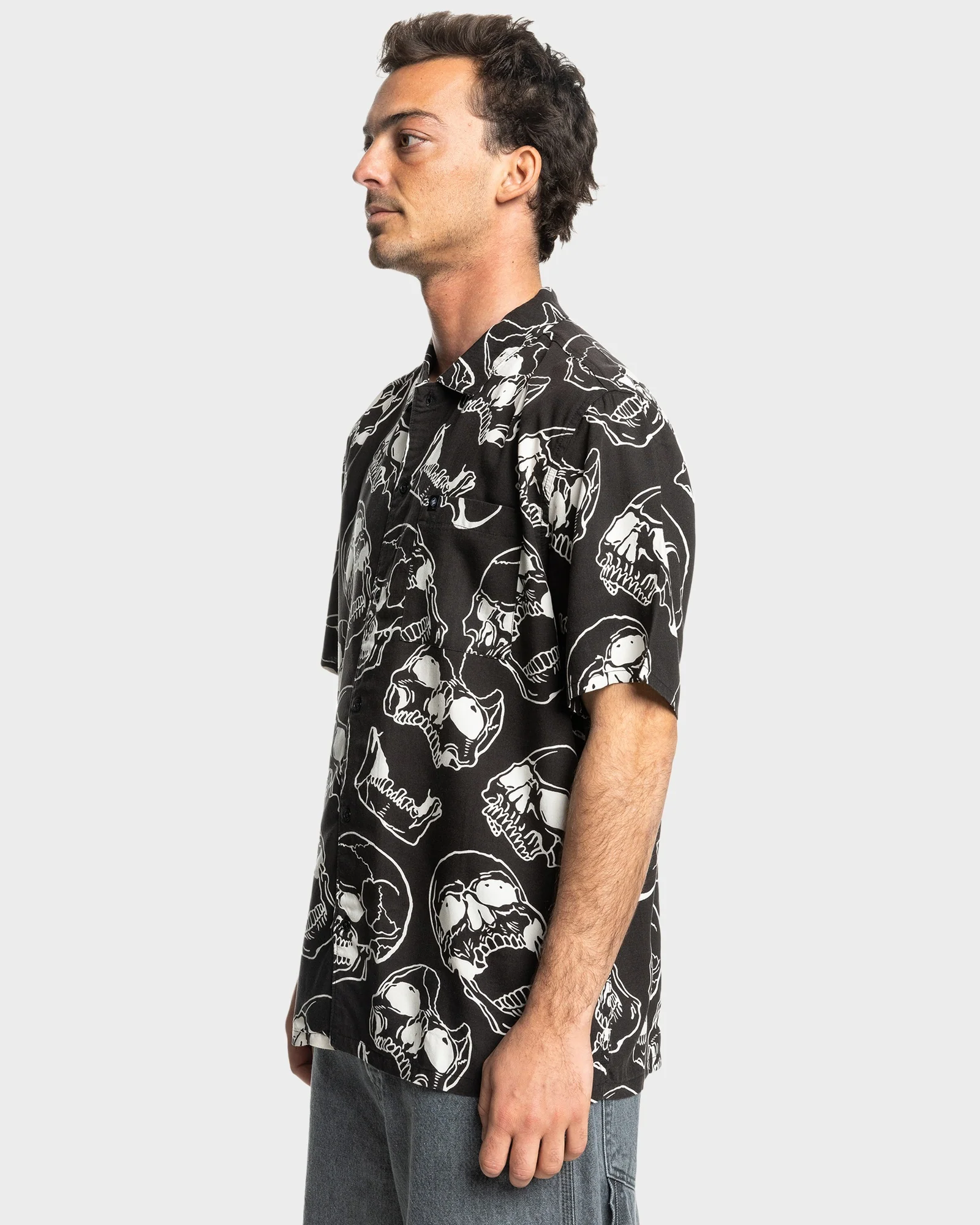 Mens Fracture Short Sleeve Shirt - Image 2