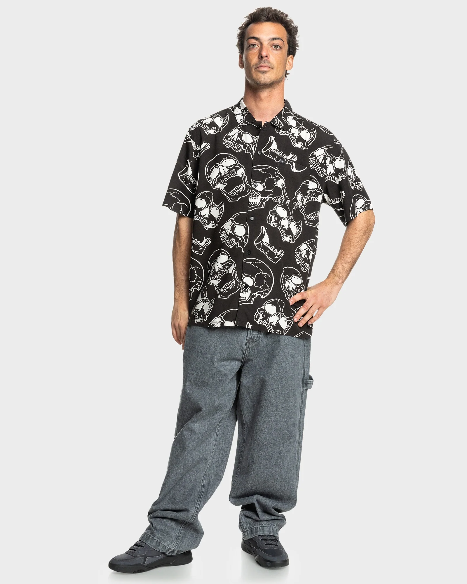 Mens Fracture Short Sleeve Shirt - Image 5