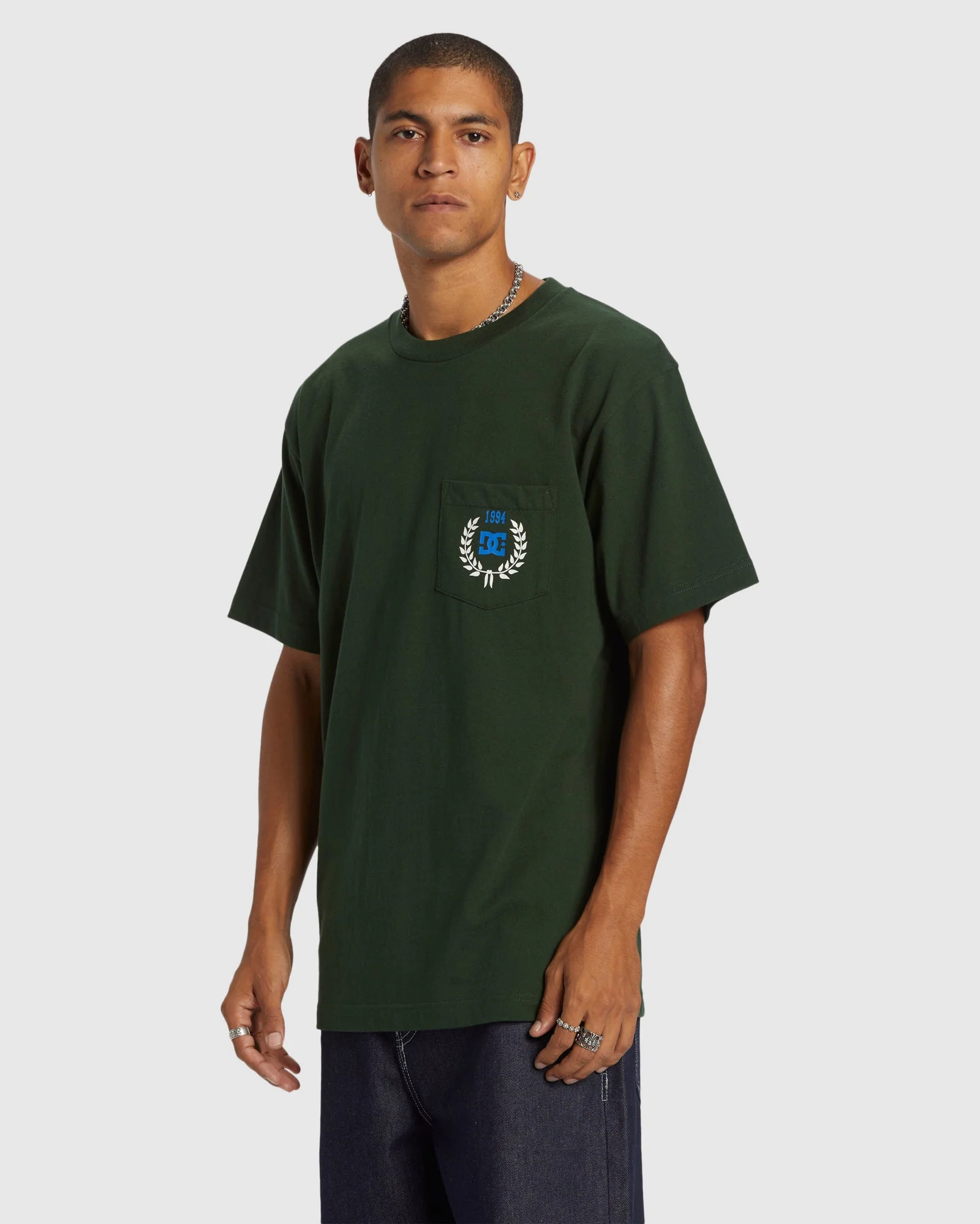 Mens Freshman Pocket Heritage Short Sleeve T-Shirt - Image 2
