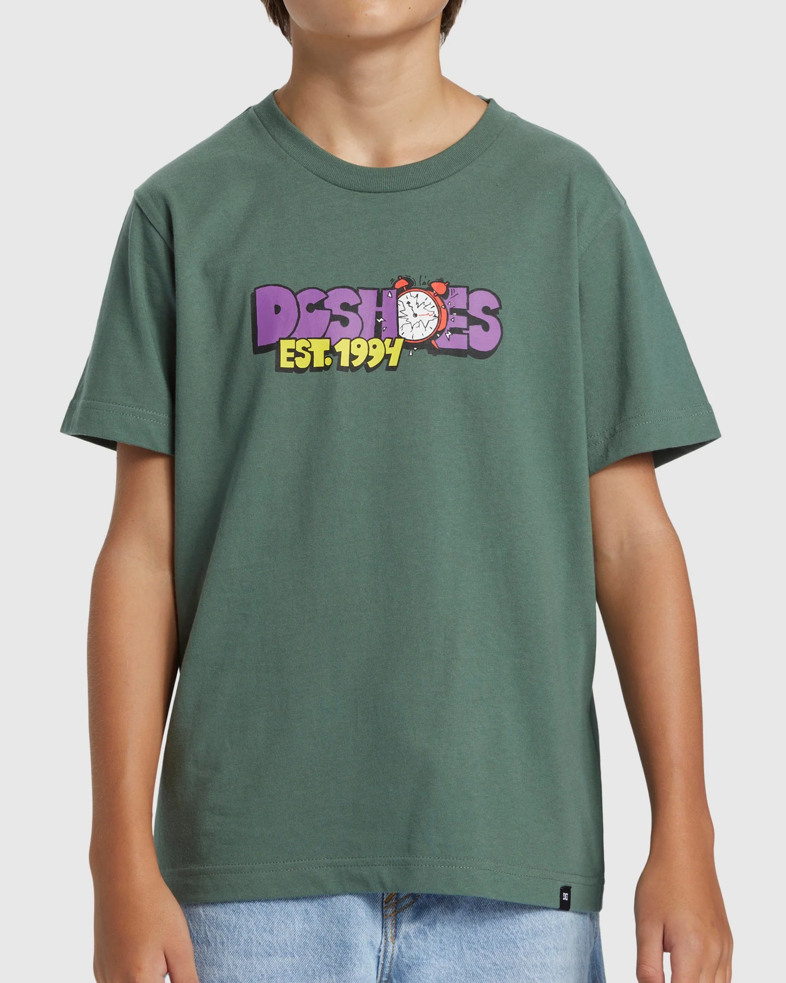 Boys 8-16 Its Time Short Sleeve T-Shirt - Image 4