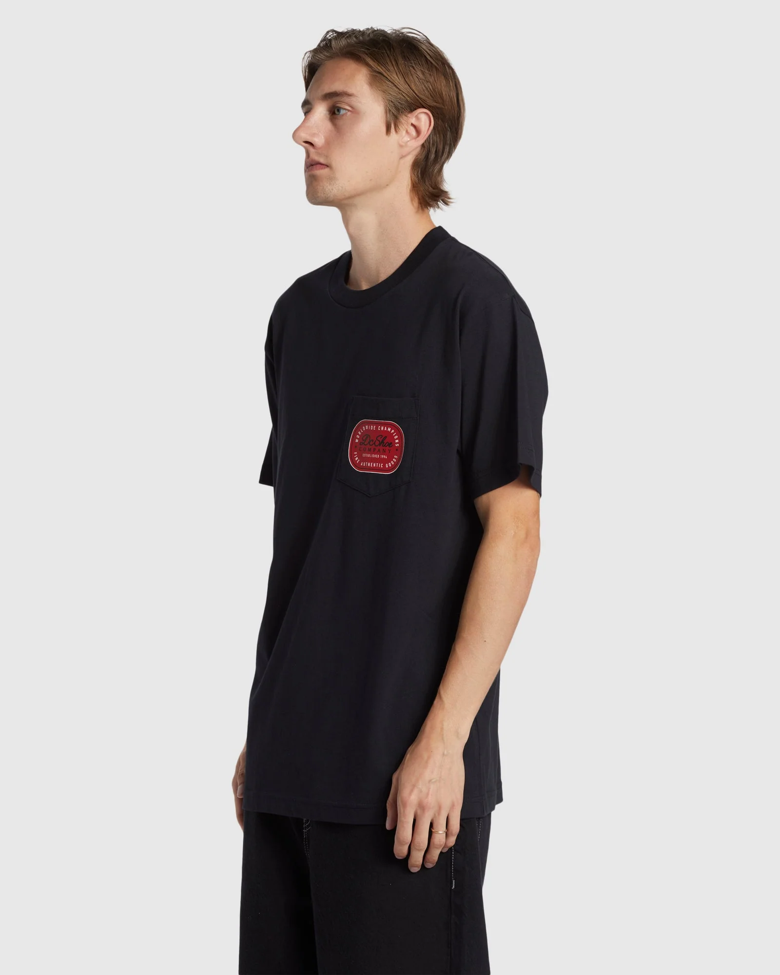 Mens Label It Pocket Heritage Short Sleeve T-Shirt - Image 2