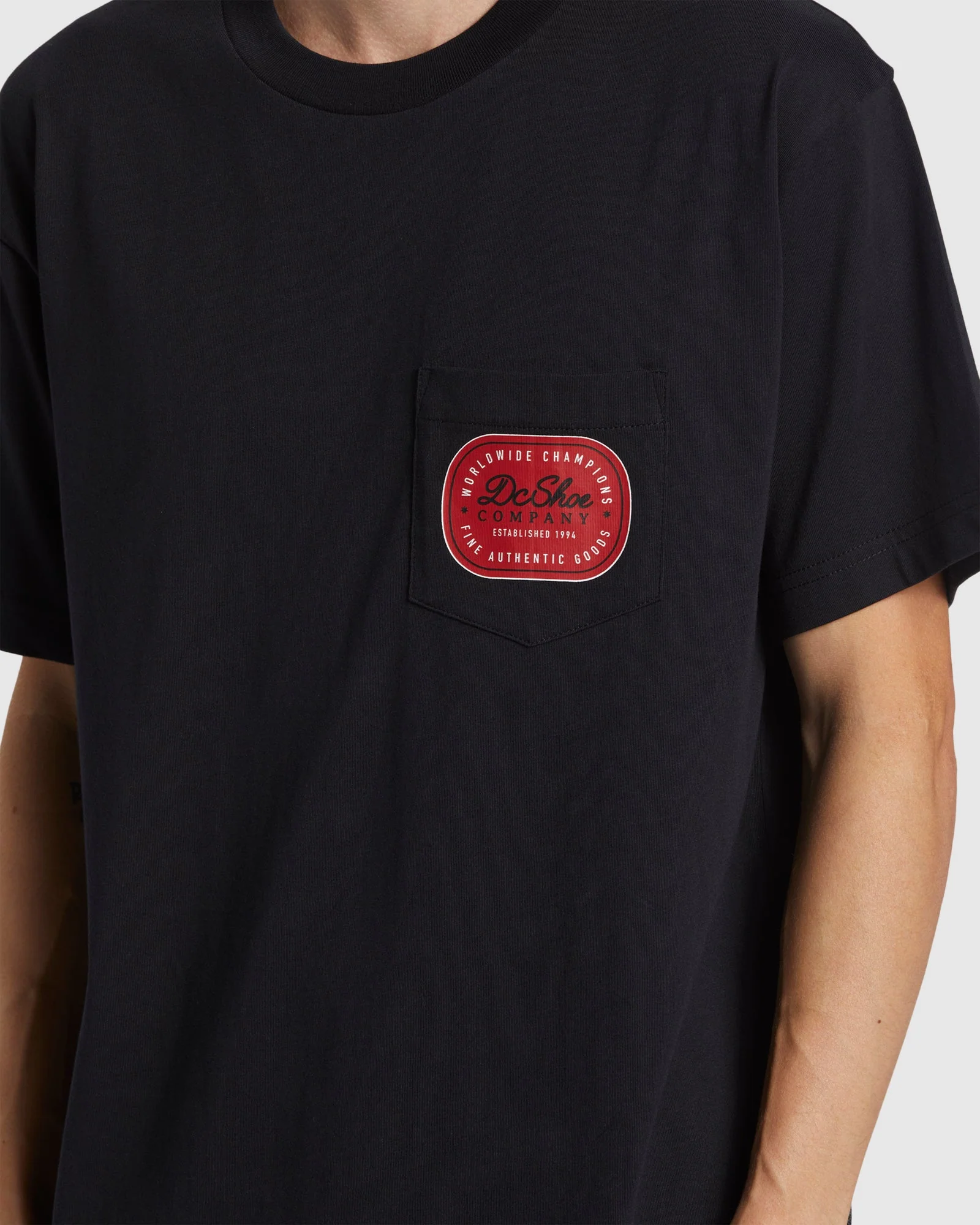 Mens Label It Pocket Heritage Short Sleeve T-Shirt - Image 4