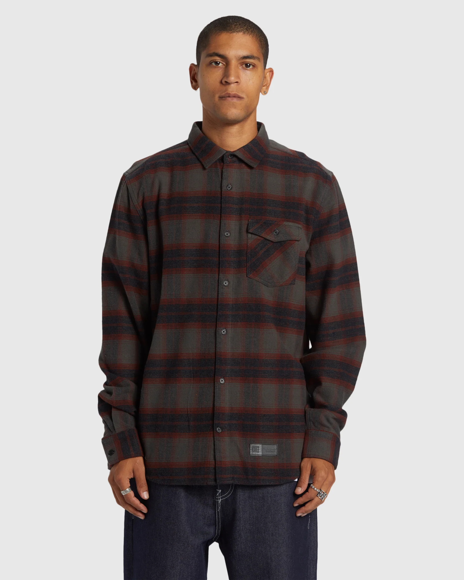 Mens Marshal Flannel Top - Image 3