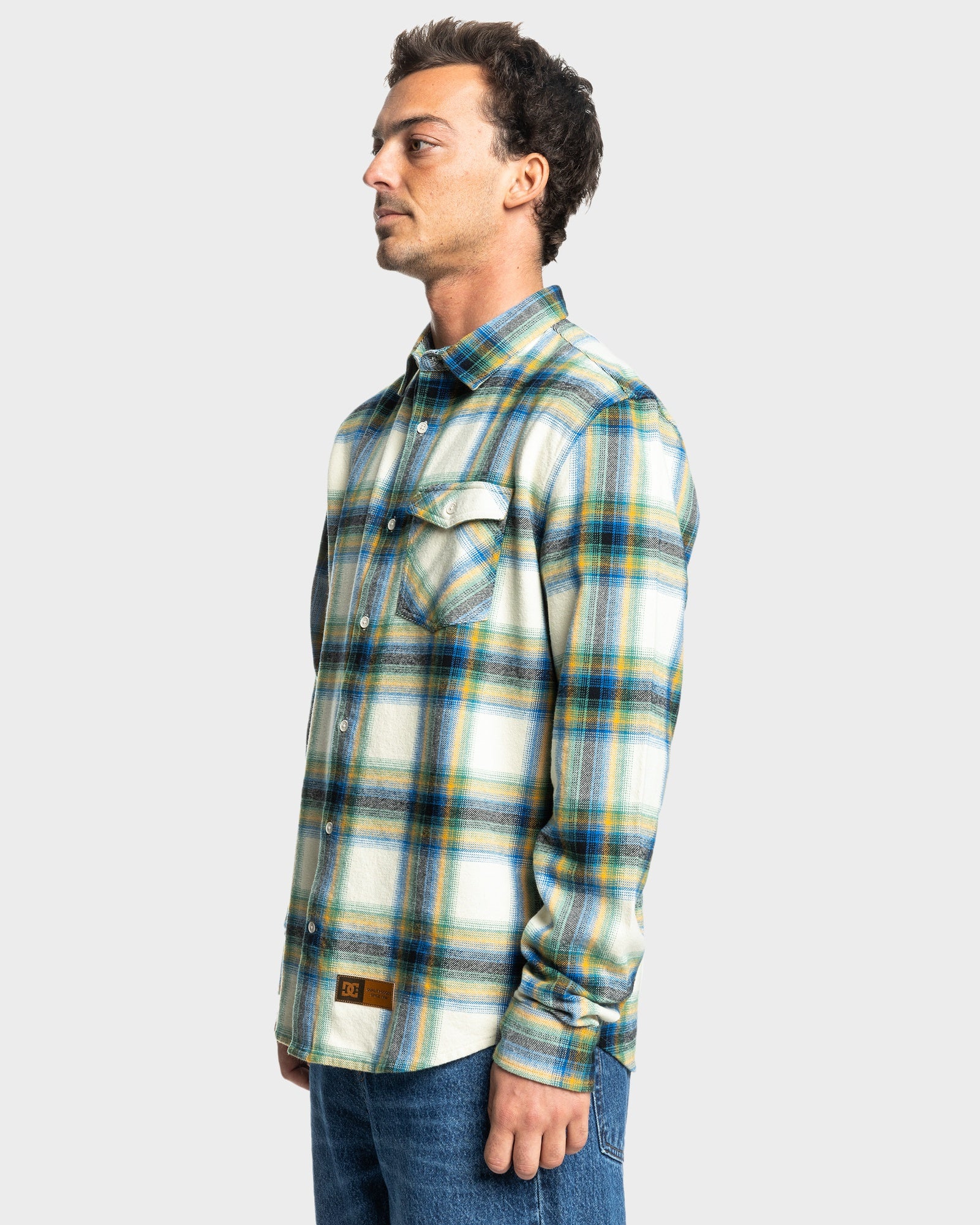 Mens Marshall Long Sleeve Shirt - Image 2