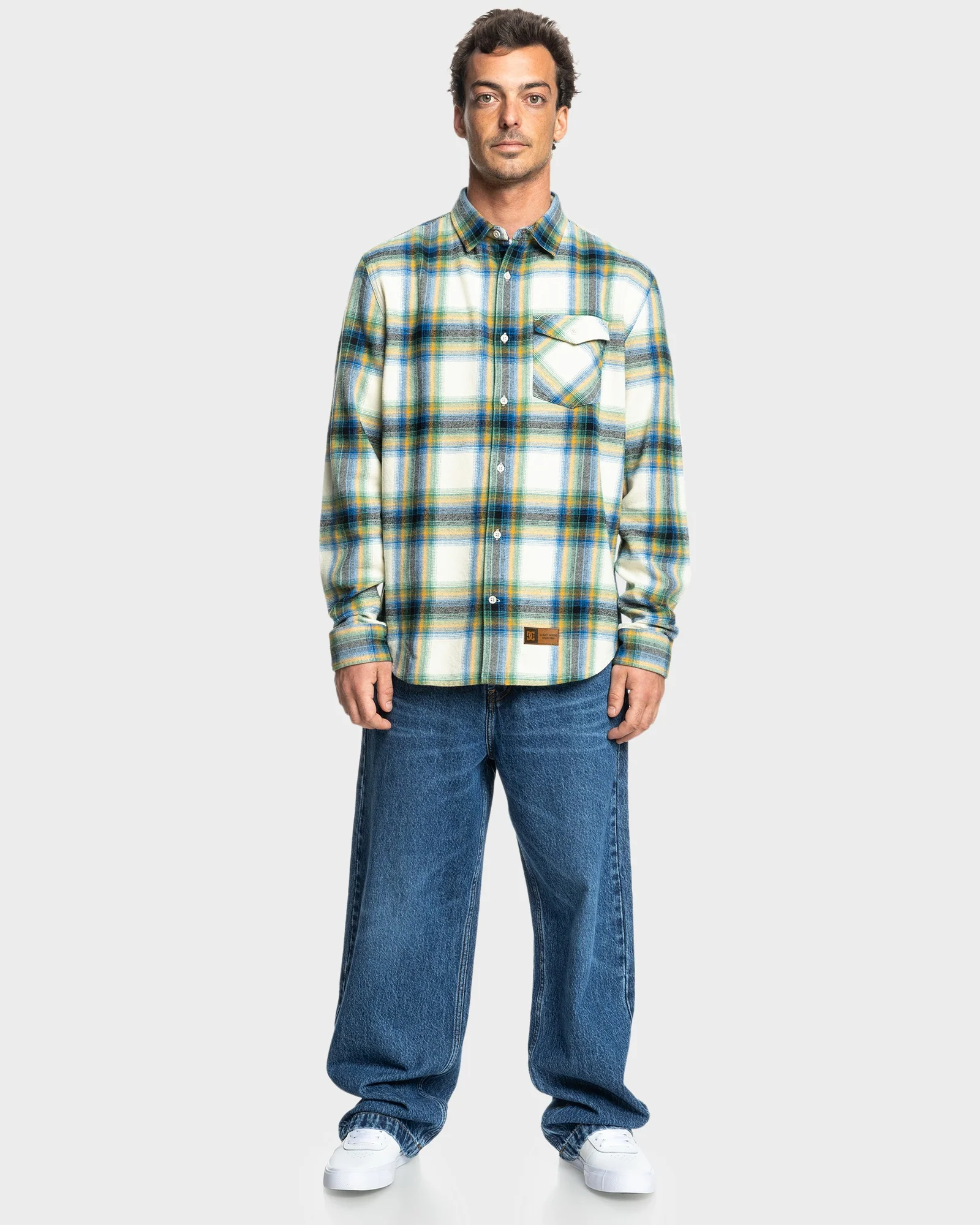 Mens Marshall Long Sleeve Shirt - Image 5