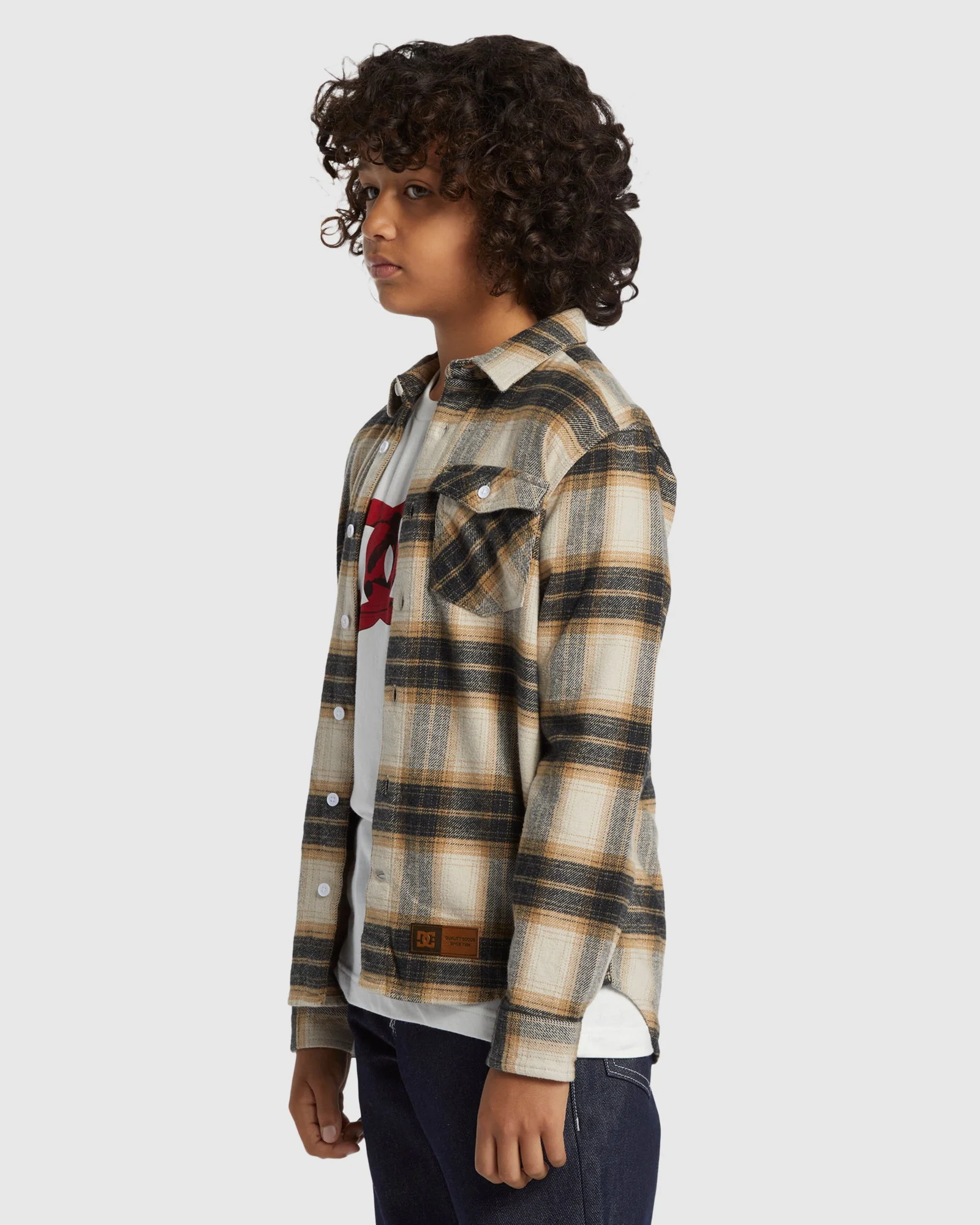 Boys 8-16 Marshal Flannel Top - Image 2